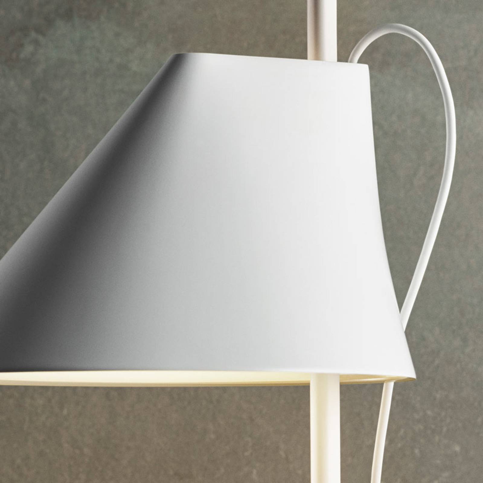 Louis Poulsen Yuh, lampa stołowa LED, biała