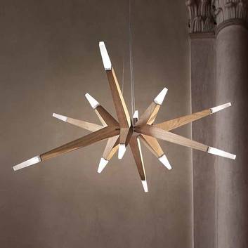 Eg i moderne design - FLASHWOOD hængelampe 140 cm