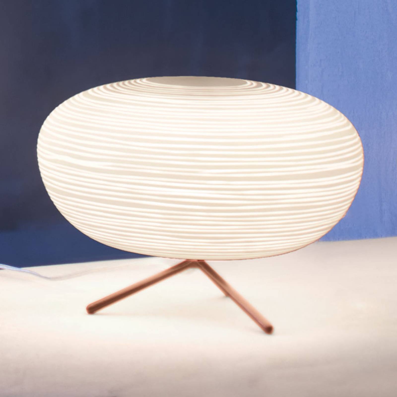 Foscarini Rituals 2 szklana lampa stołowa