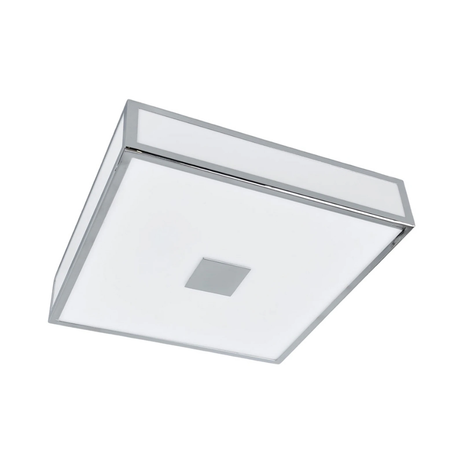 Lindby plafoniera per il bagno Eniola, 30 cm, bianco/grigio, IP44