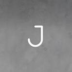 Artemide Alphabet of Light τοίχου κεφαλαίο γράμμα J