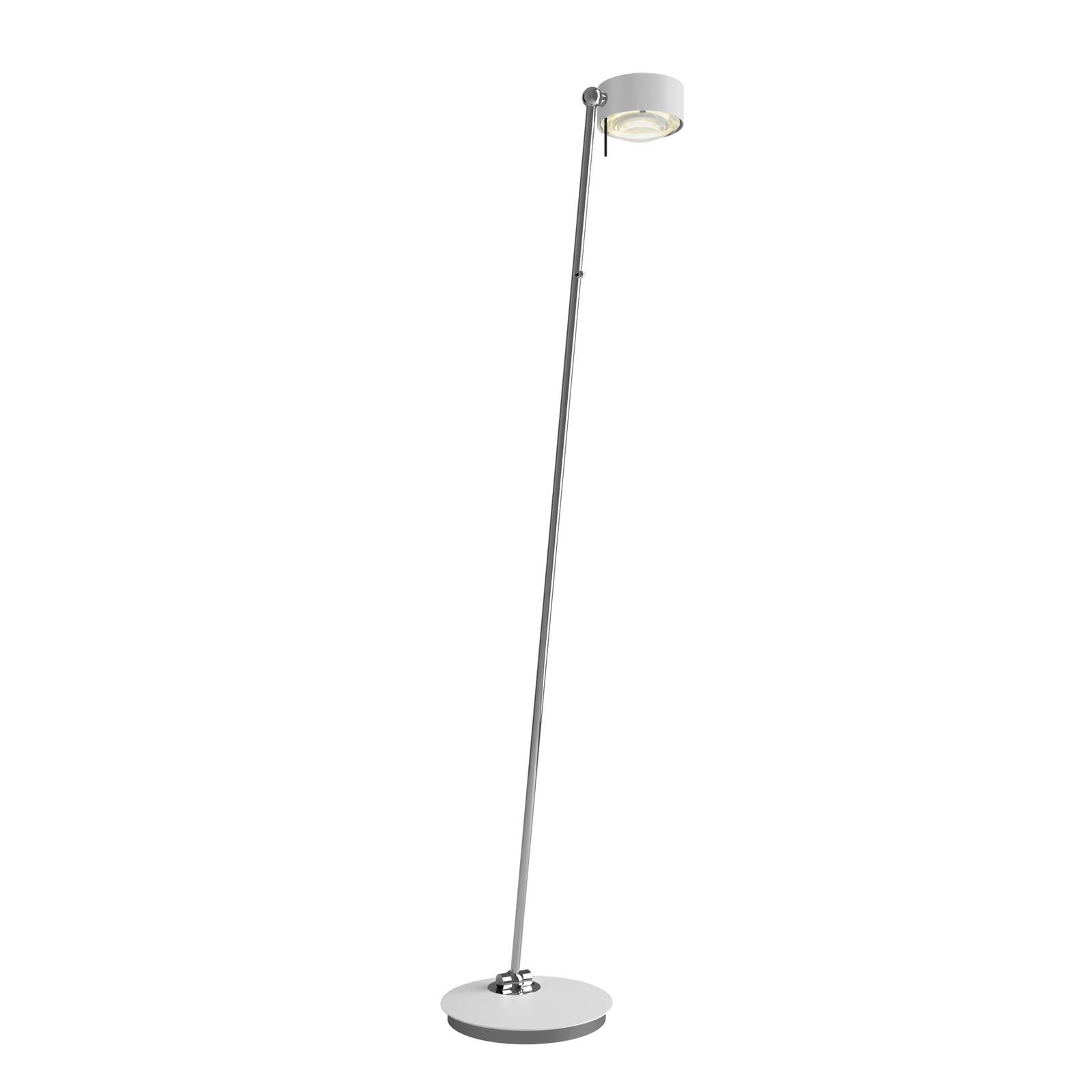 Top Light Puk! 120 Floor lampadaire LED blanc mat