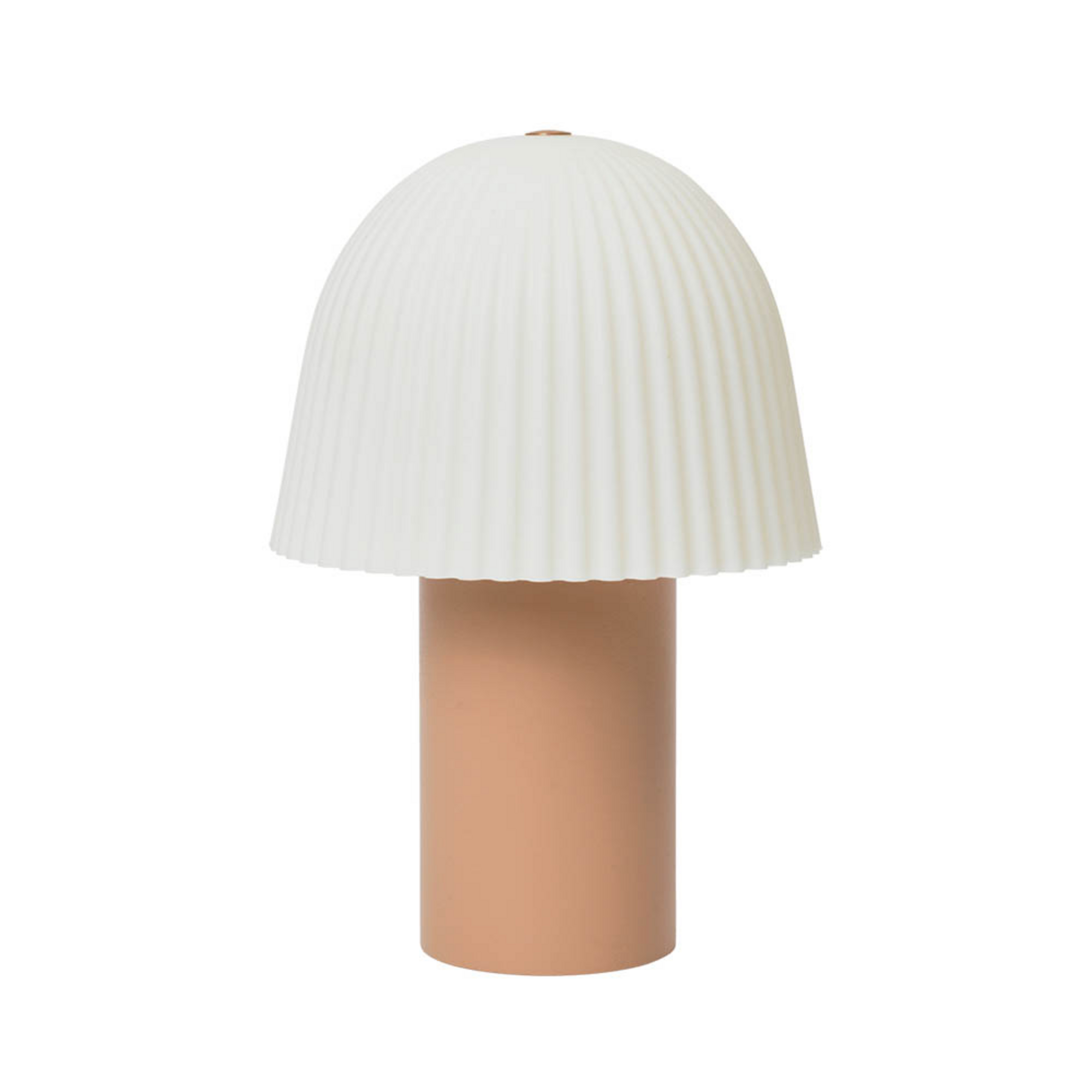 Frill Portable Taffellamp Rose/White - Ferm Living