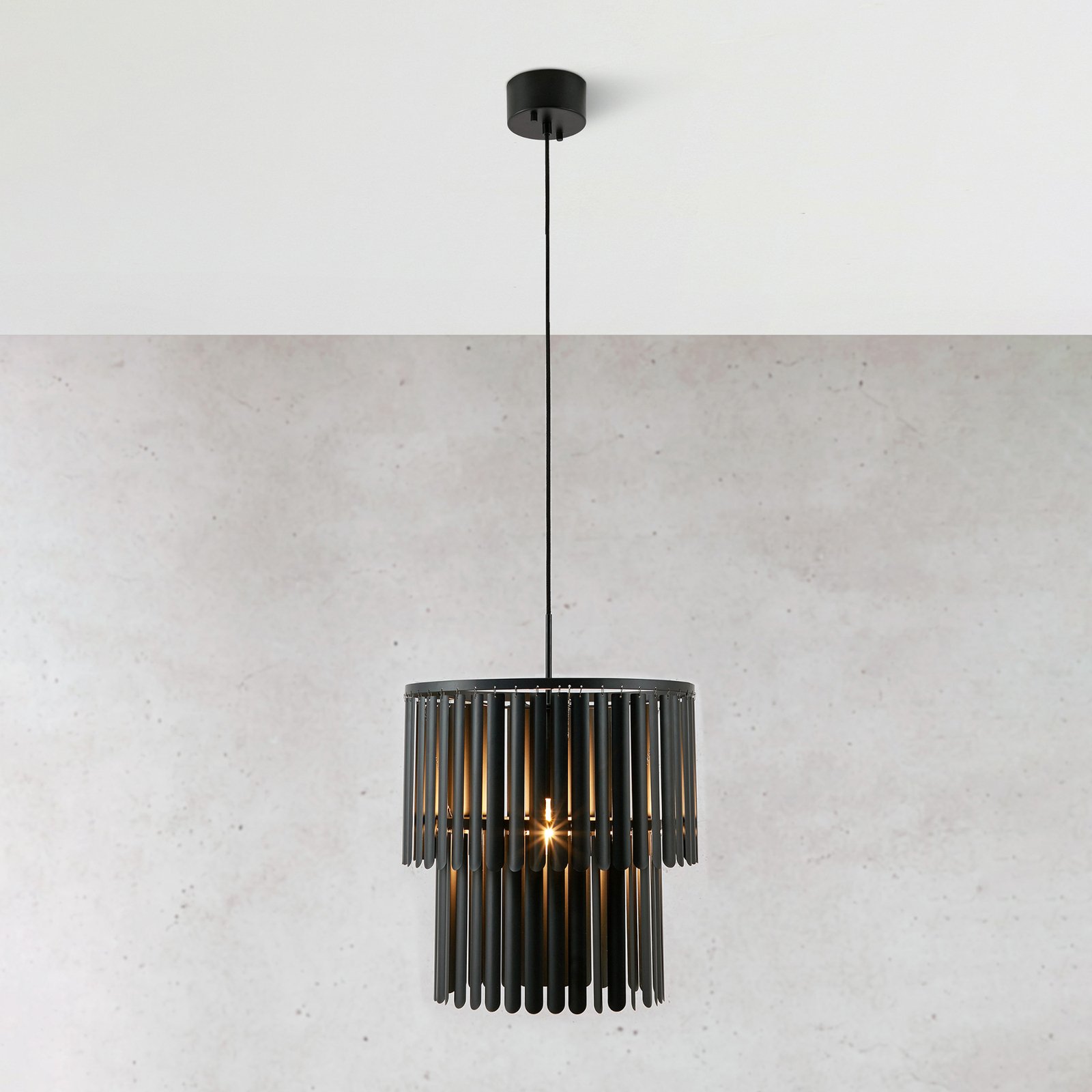 Viento Hanglamp Matt Black - Markslöjd