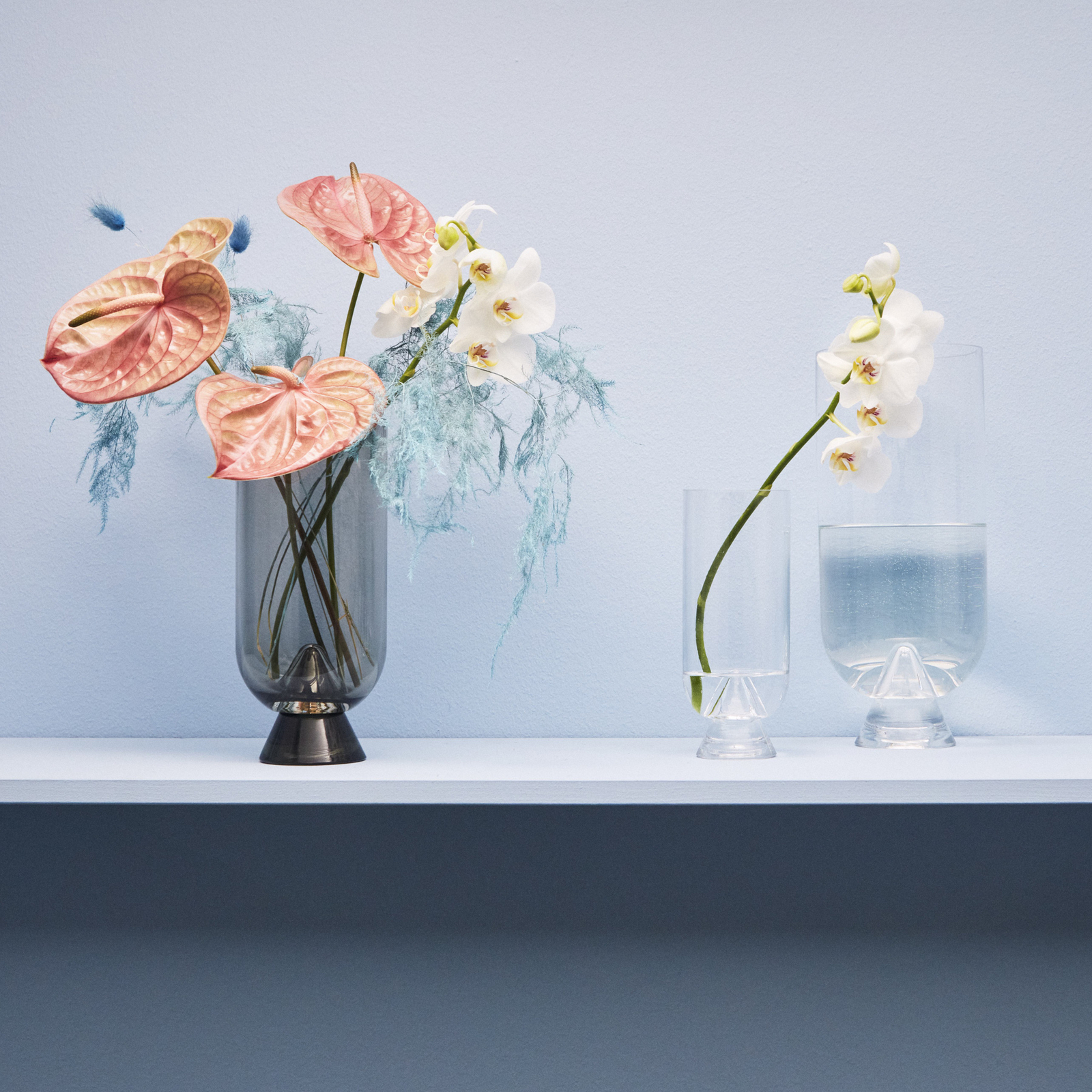 Glacies Vase H29 Schwarz - AYTM