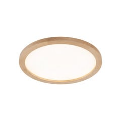 Panel LED Aqua, buk, Ø 42,5 cm, 36 W