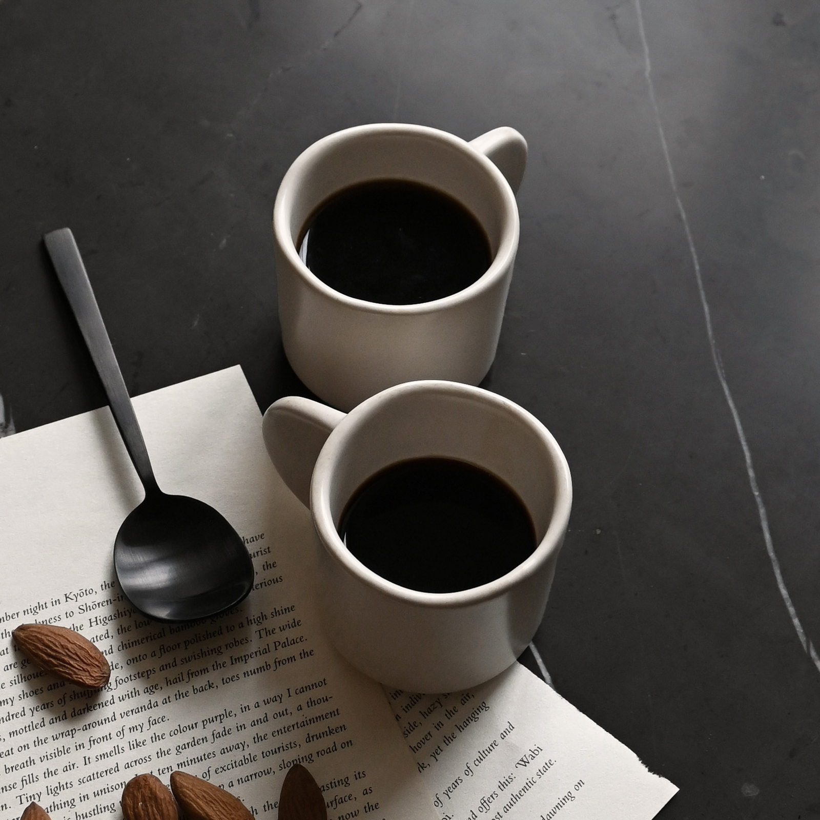 Filiżanka do espresso Native, 6 cm, zestaw 2 szt., biała – 101 Copenhagen