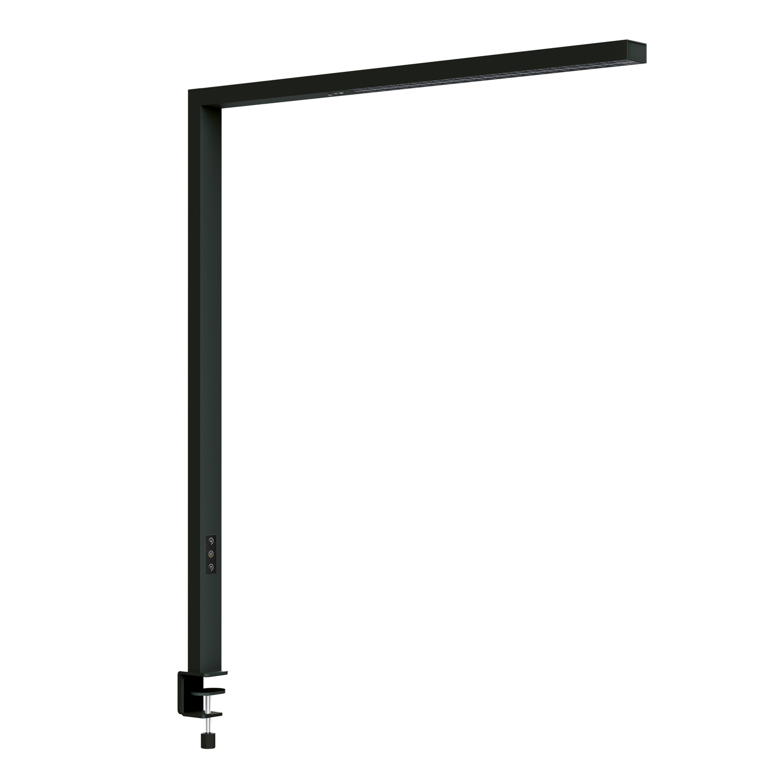 MAULsirius LED-bordslampa, svart, klämbar bas