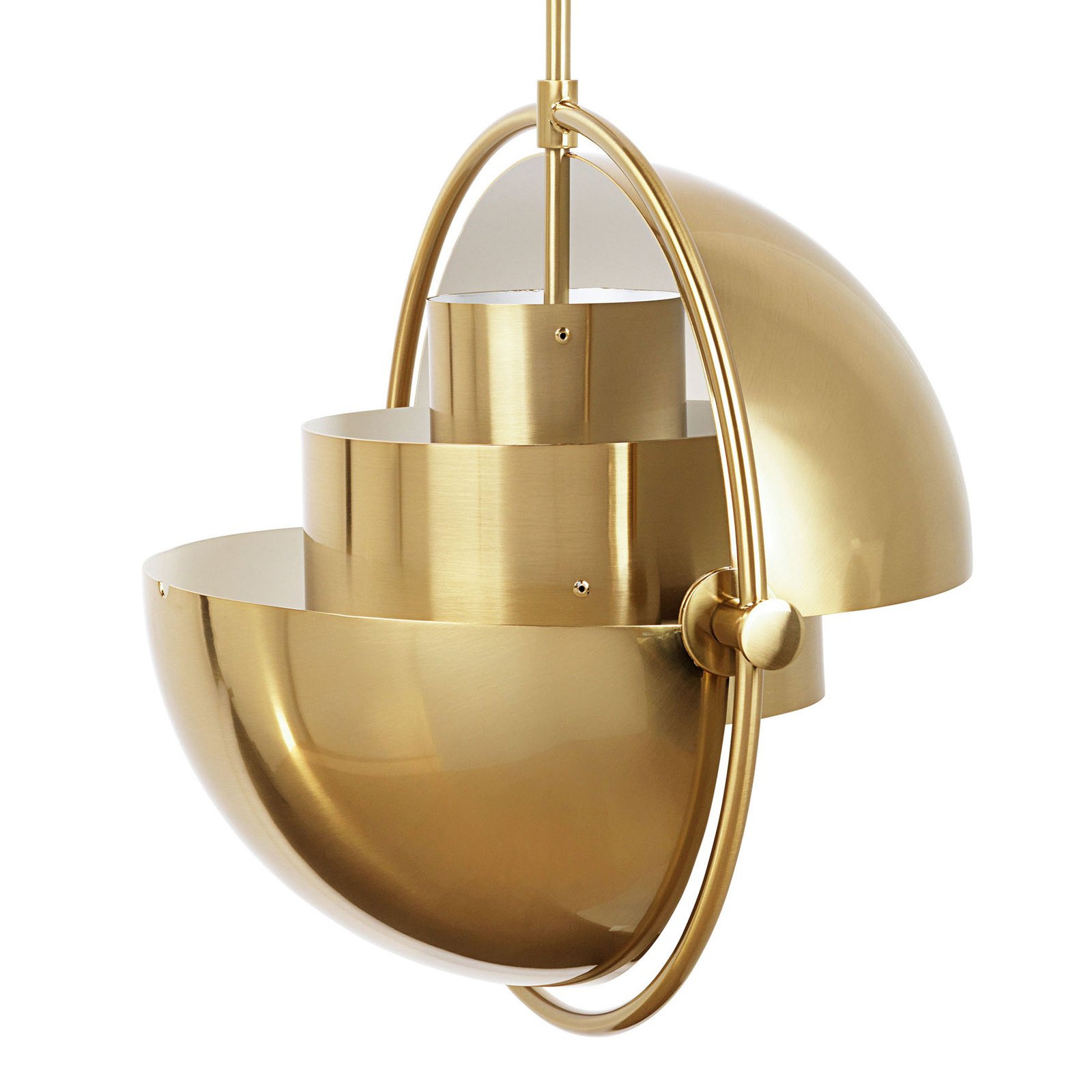Multi-Lite Závěsné Světlo ø36 Brass/Brass - GUBI