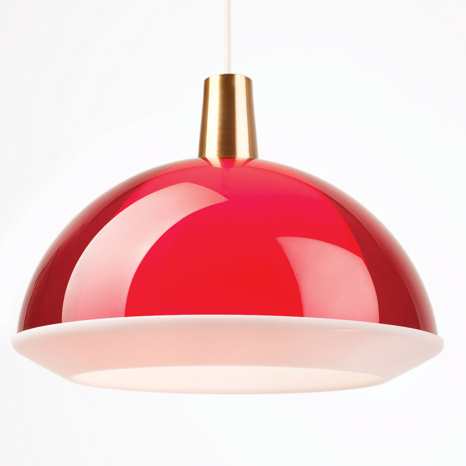 Innolux Kuplat 400 Pendelleuchte 40 cm rot