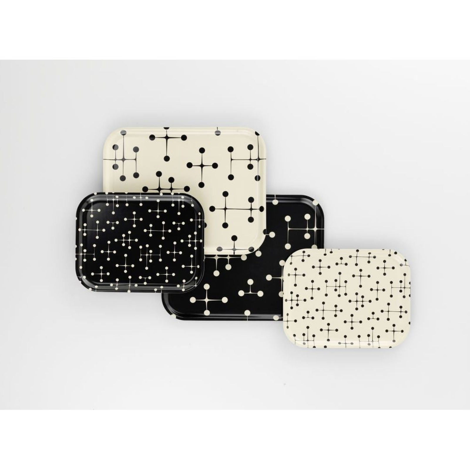 Classic Tray Medium Dot Pattern Reverse Dark - Vitra