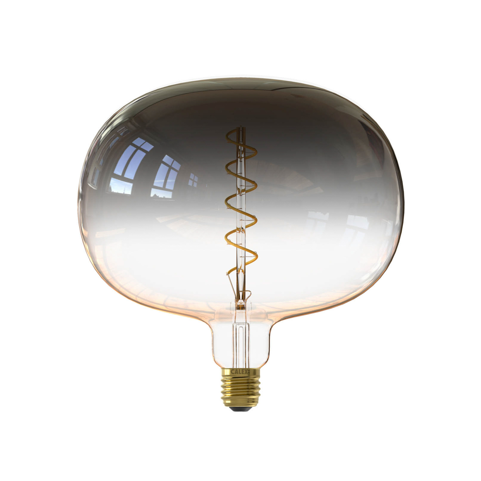 Calex Boden LED-Globe E27 5W Filament dimmbar grau