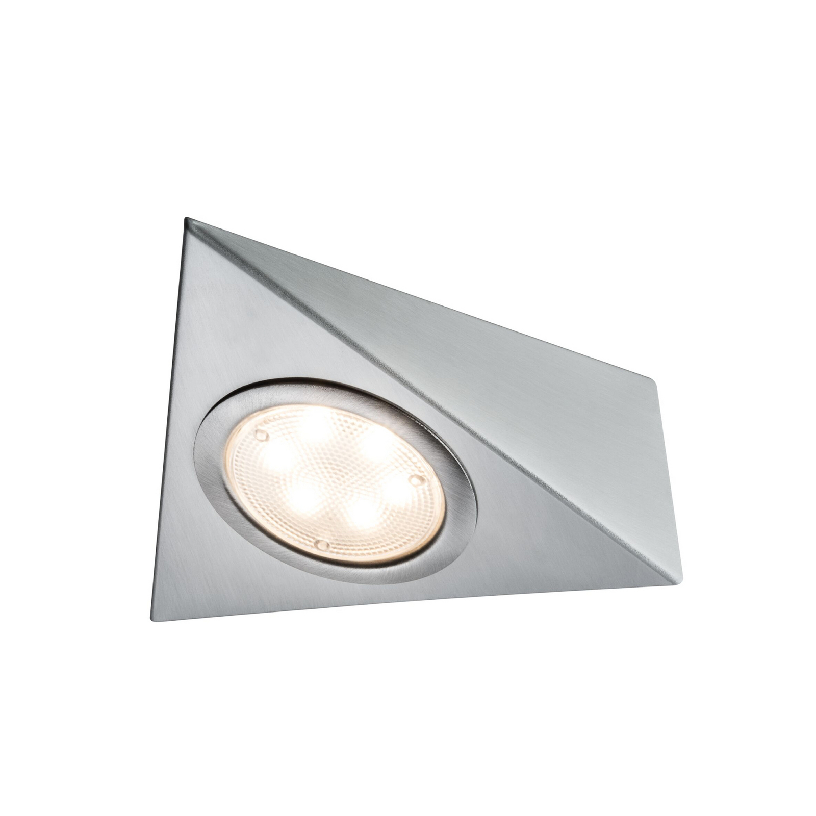 Lampă LED Paulmann pentru dulapuri, model triunghiular, din fier, cu senzor, Lampă LED Paulmann pentru dulapuri, model triunghiular, din fier, cu senzor,
