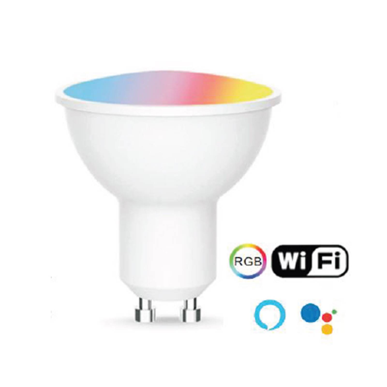 E-shop LED reflektor GU10 5W RGBW Tuya WiFi 38°