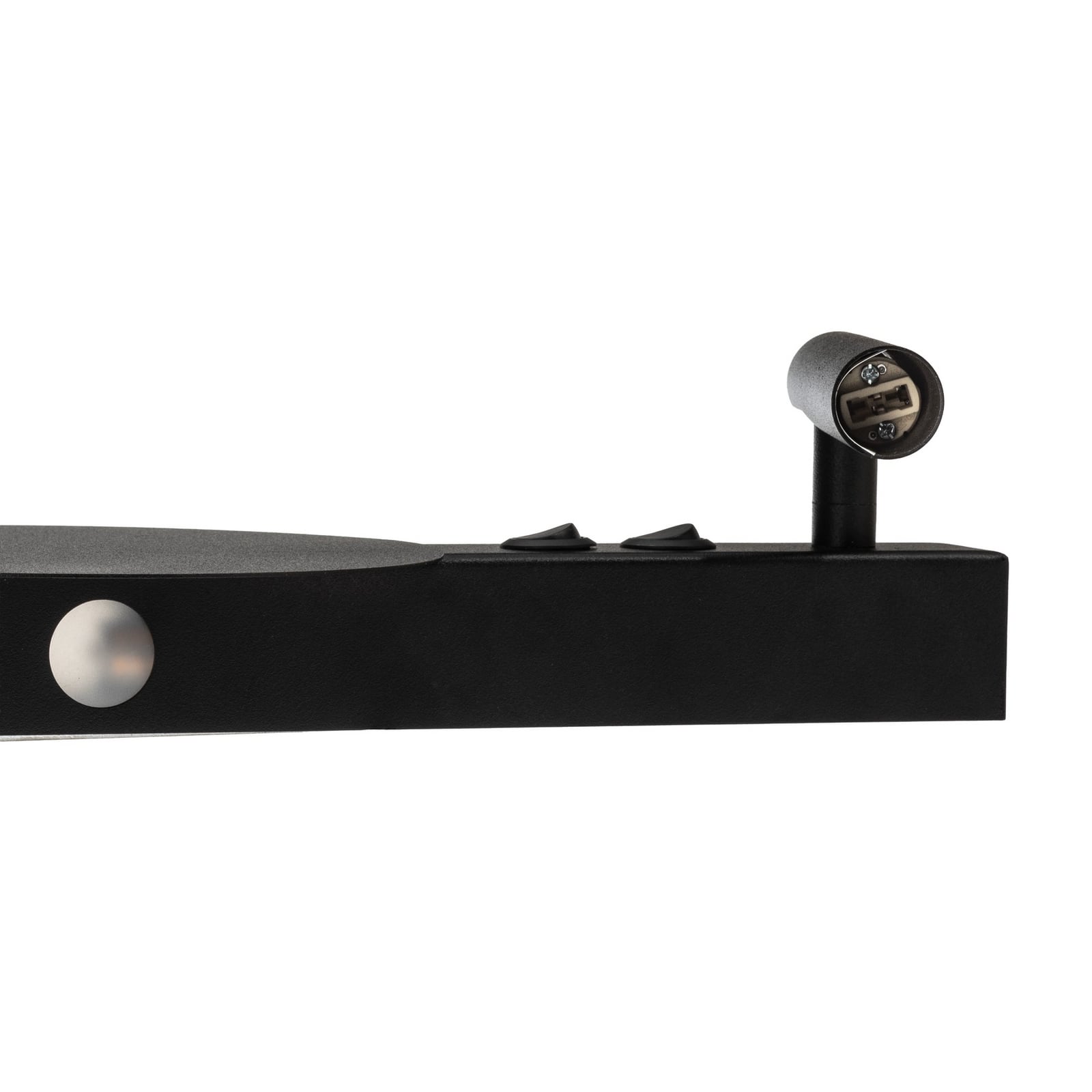 Стенна лампа Hotel Mood B, черна, метал, G9