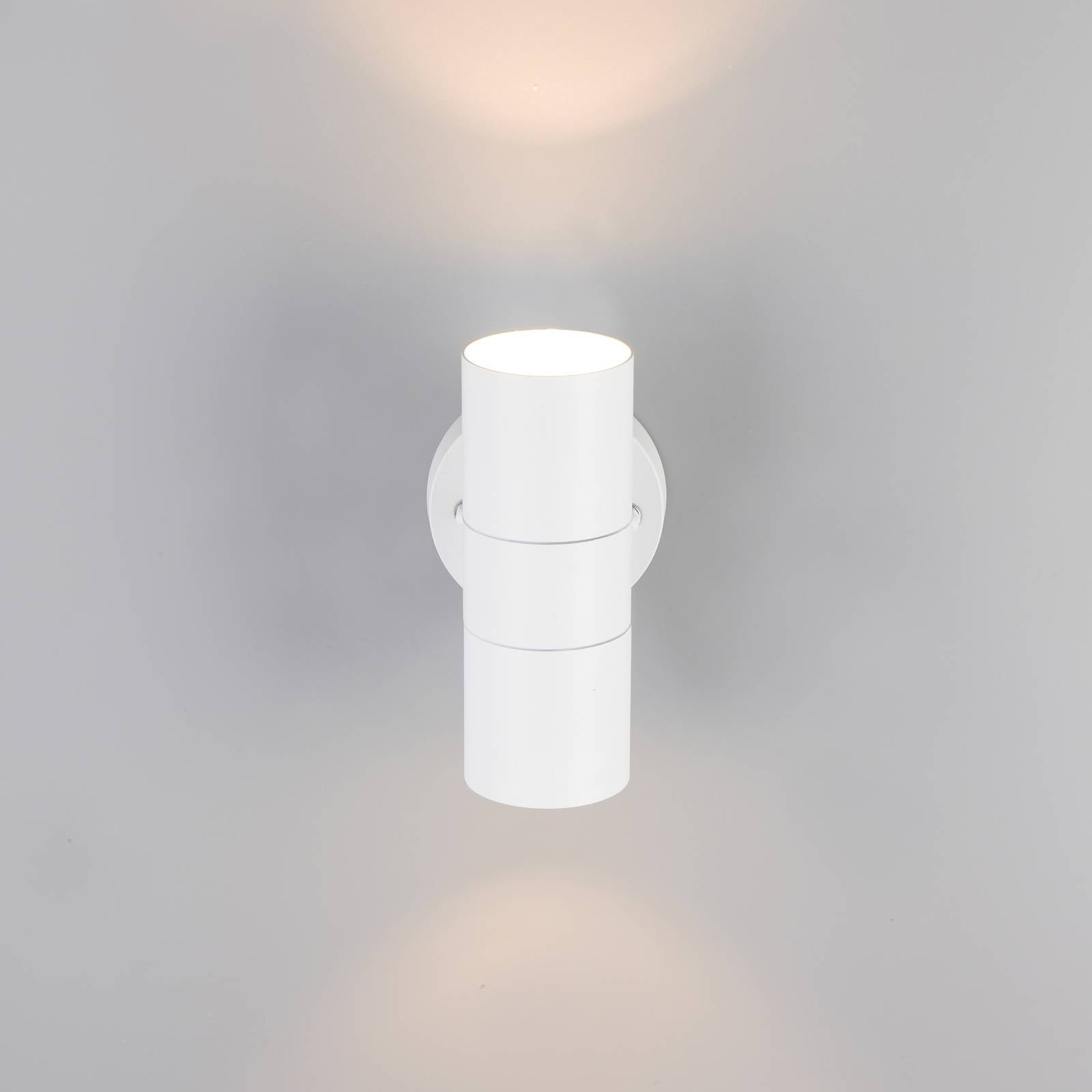  Trio Lighting Außenwandlampe Turia, Weiß Matt, Höhe 16 Cm, Metall 