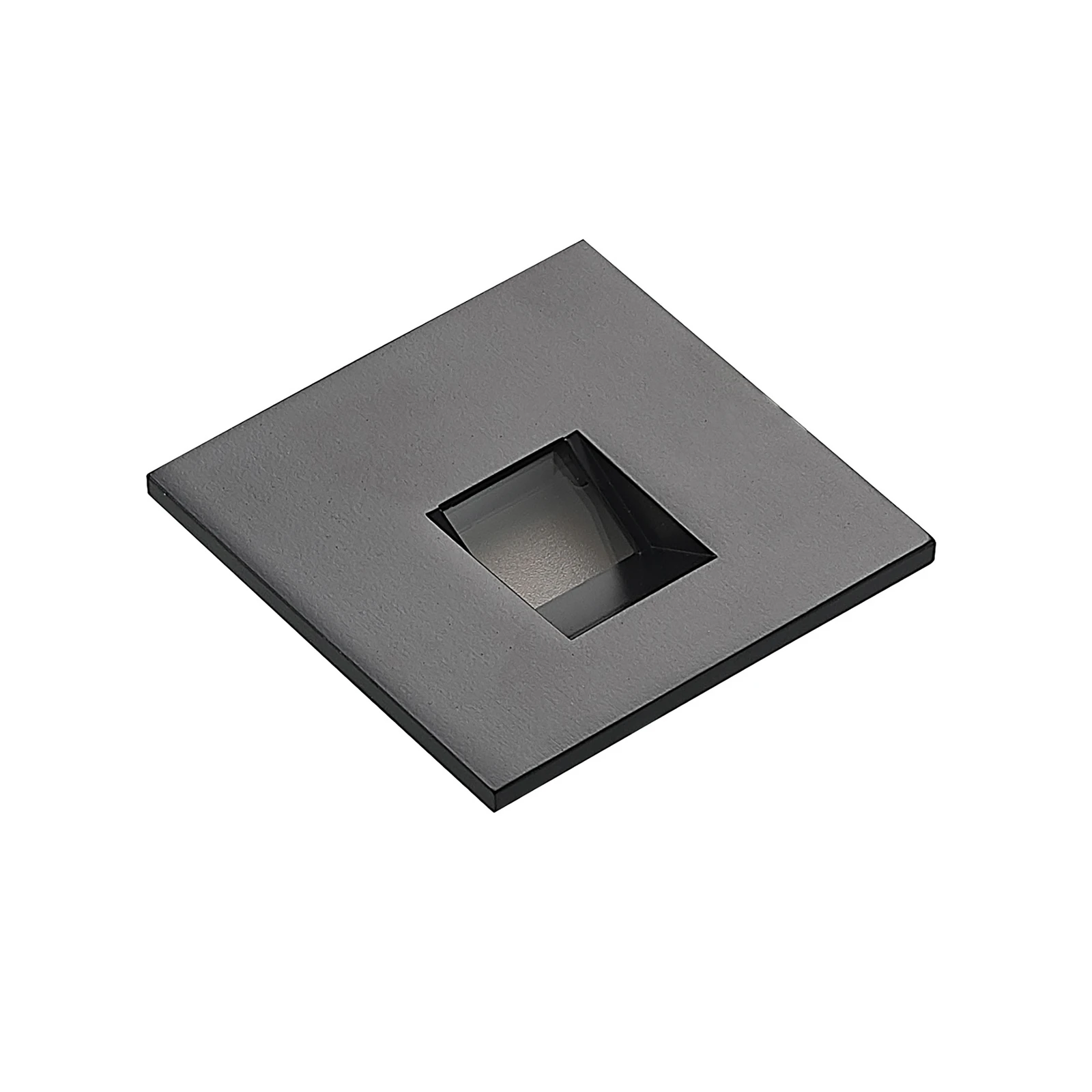 Arcchio LED-Einbaulampe Vexi, 7,5 cm x 7,5 cm, schwarz, CCT
