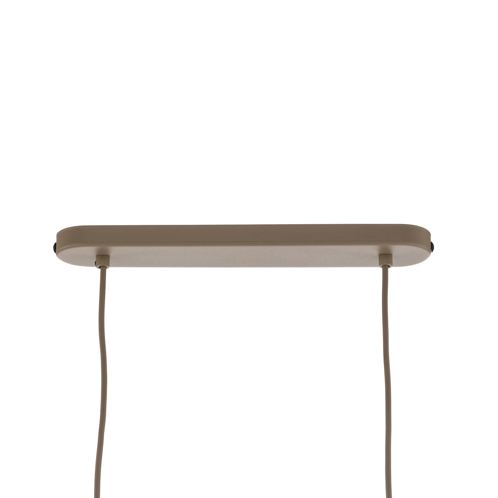 Virlo-riippuvalaisin, 4-lamppuinen, puu, opaali-lasi, pituus 95 cm