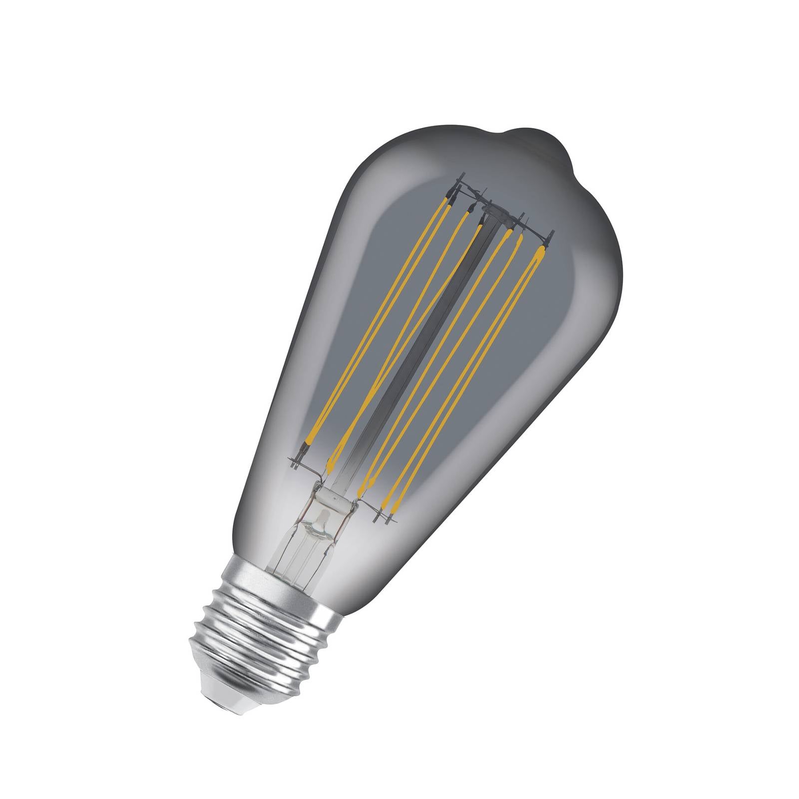 OSRAM LED Vintage 1906 Edison, grau, E27, 11 W, 818, dimmbar