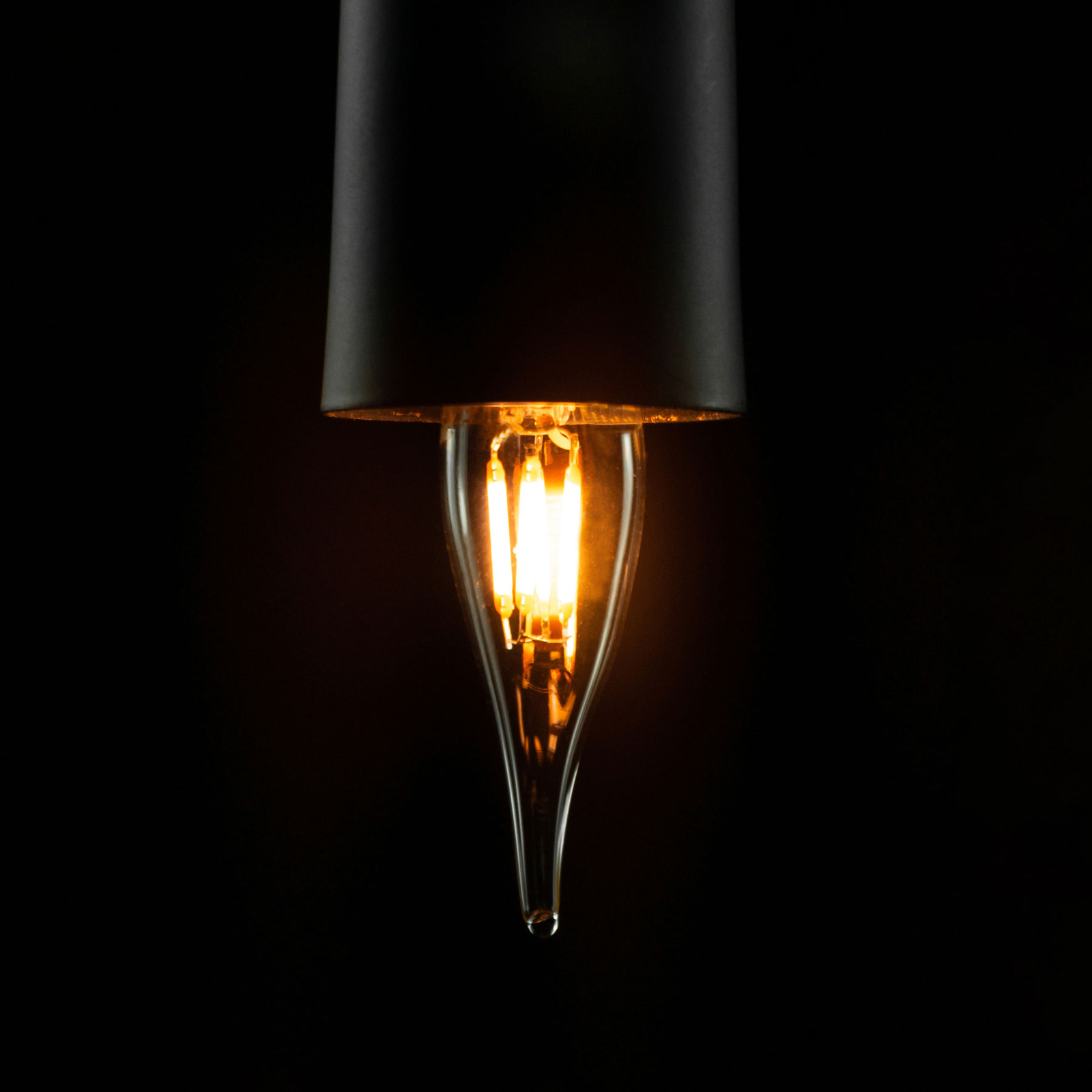 SEGULA LED svetilka Francoska sveča E14 2W prozorna