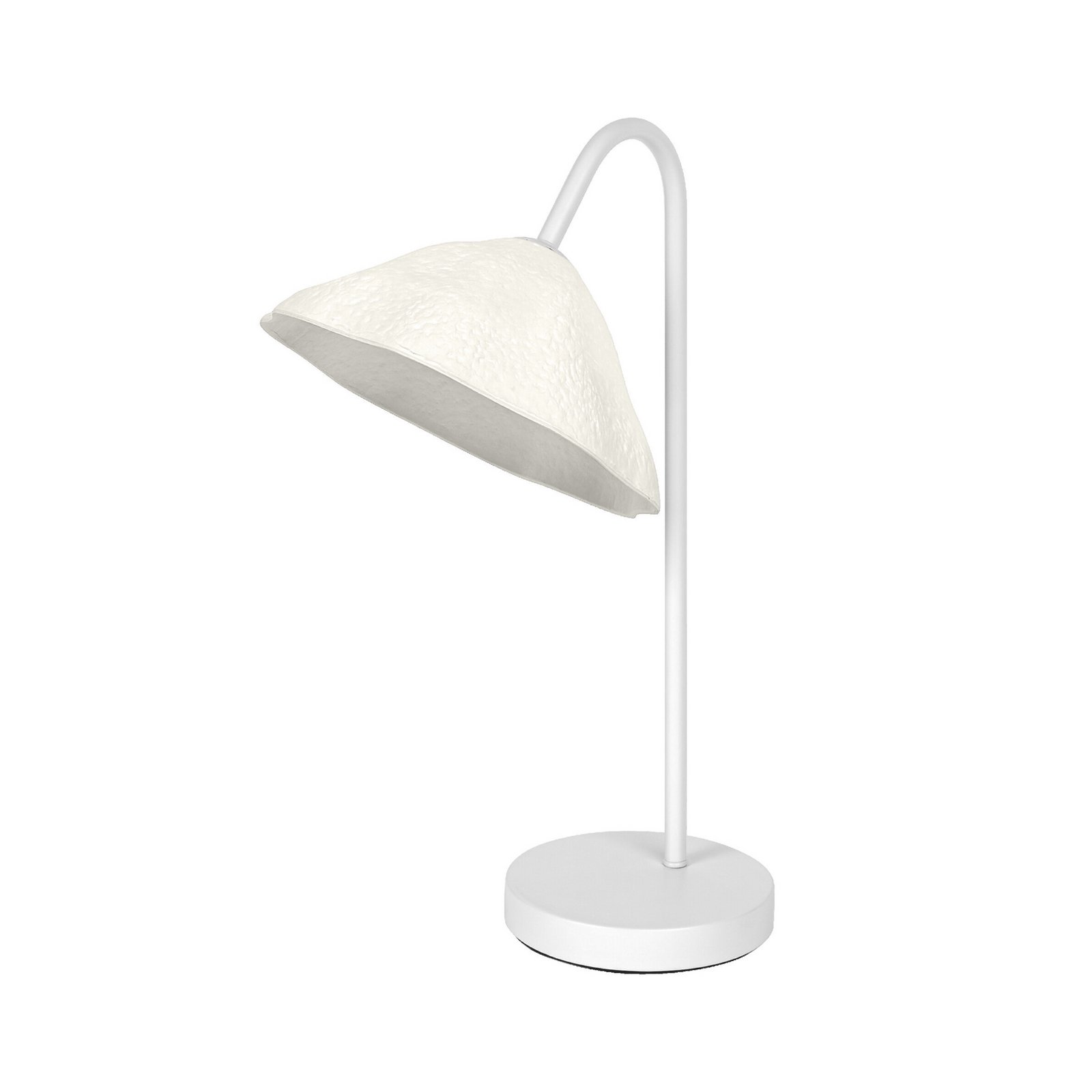 OSRAM bordlampe Decor Lotus Leaf, 1 lyskilde, hvit, papir, E14