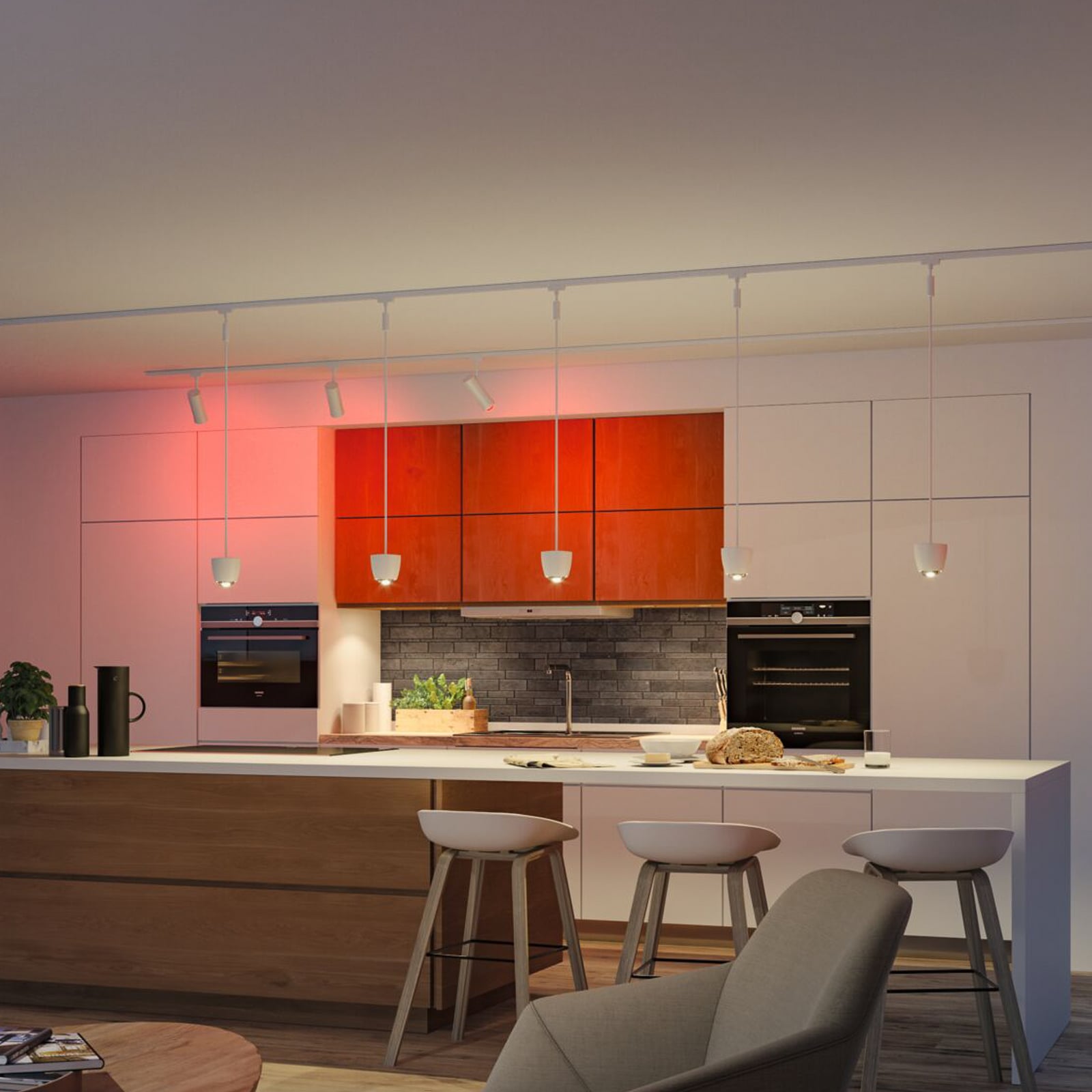 Paulmann URail Smart LED pakabinamas šviestuvas Tyros, signalinė balta spalva,