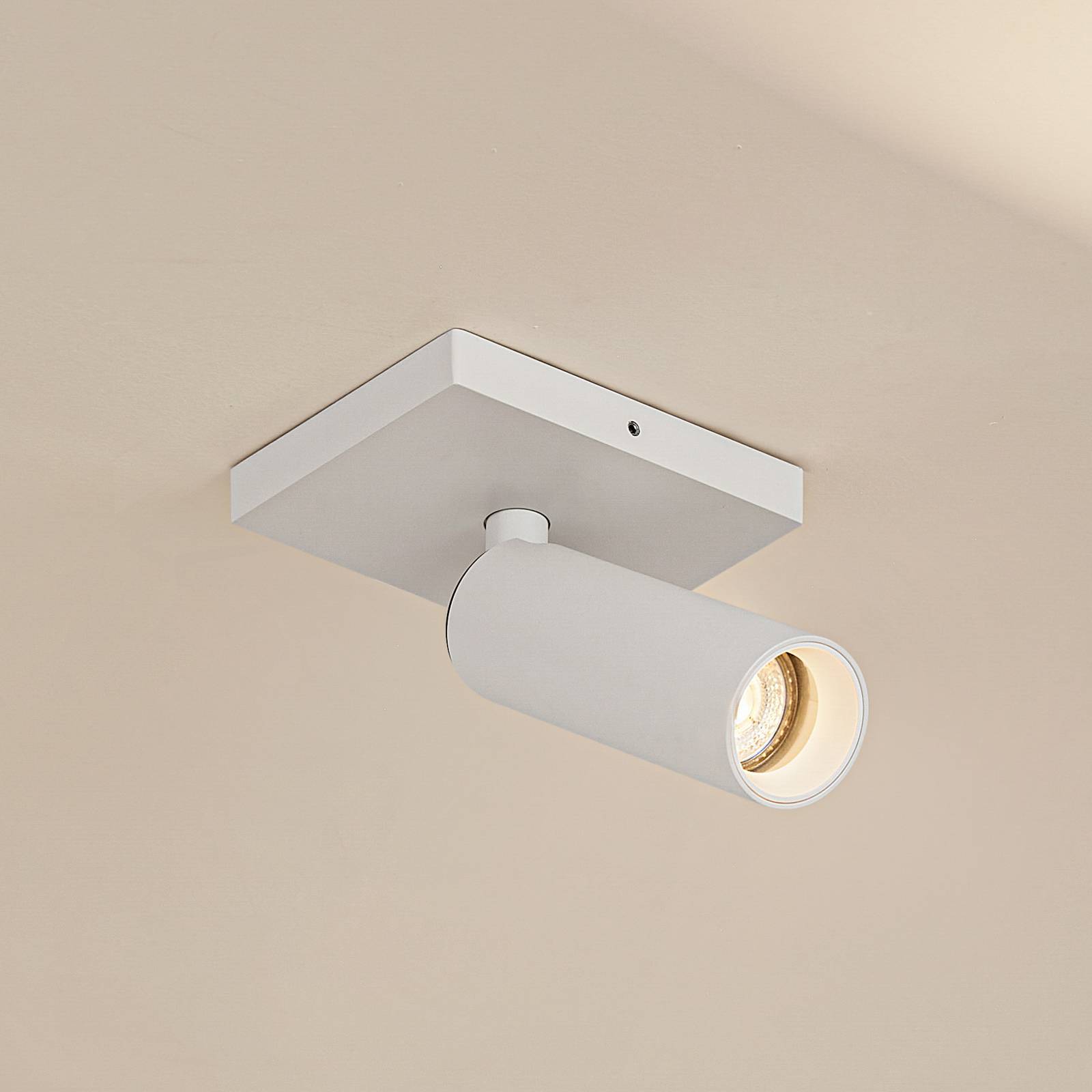 Arcchio Deckenstrahler Brinja Slim, weiß, 1-flg., GU10 MR11 günstig online kaufen