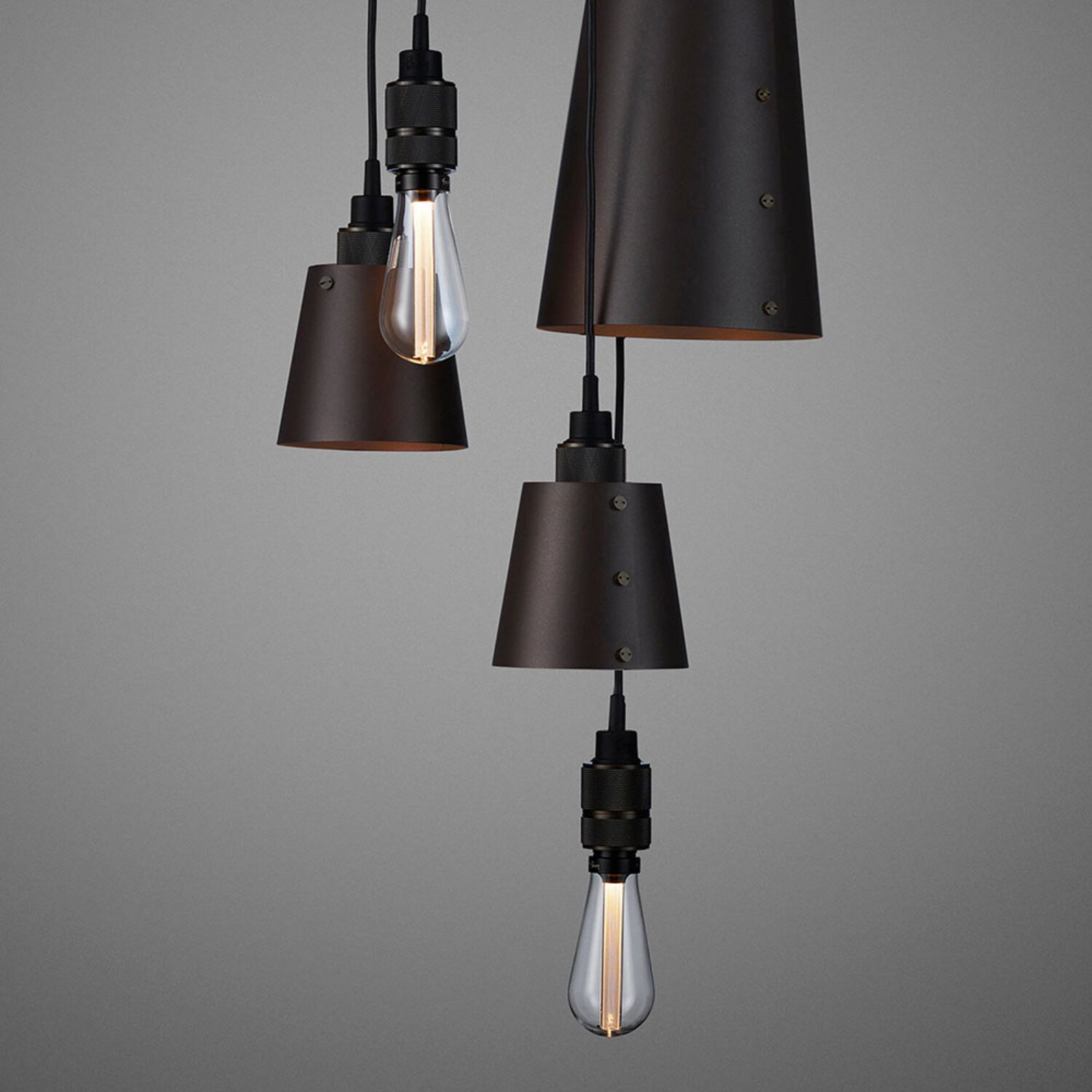 Buster + Punch Hooked 6.0 mix grafit/bronz - Camera de zi / sufragerie - modern - grafit bronz - Metal