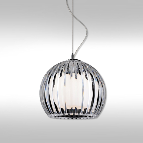 Lampada sospesa trasparente Mandina