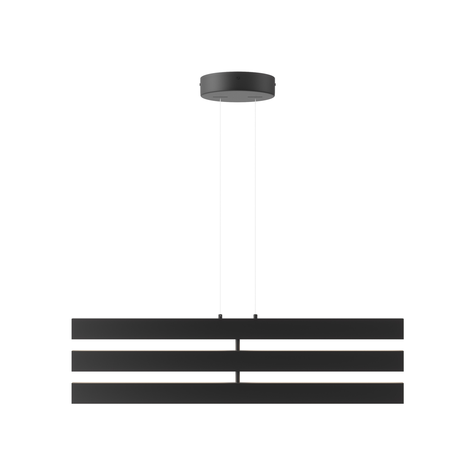 Lampa wisząca LED Maytoni Origami, czarna