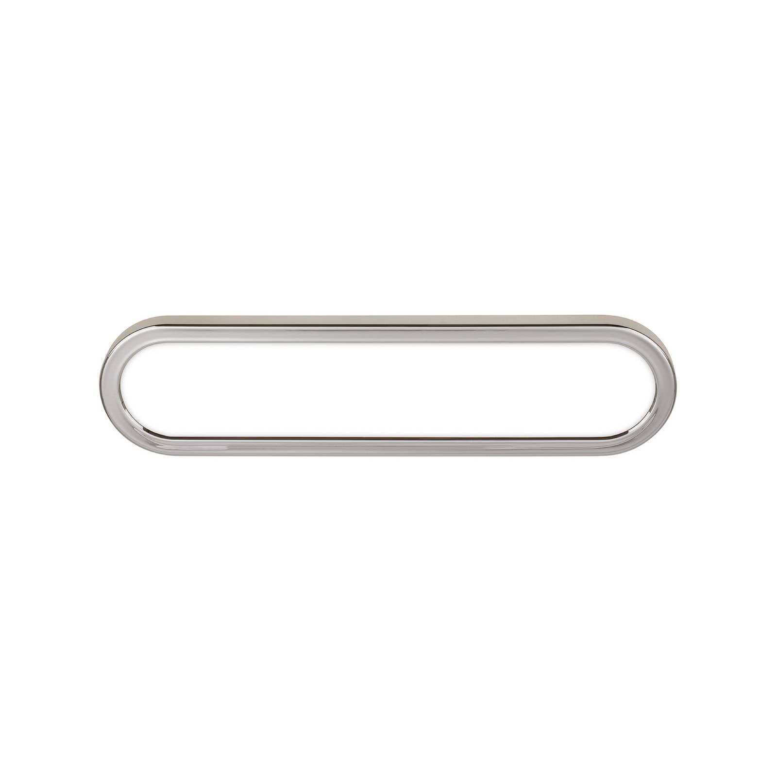 LED-Bad-Wandlampe Pil, chromfarben, Breite 35 cm, Kunststoff