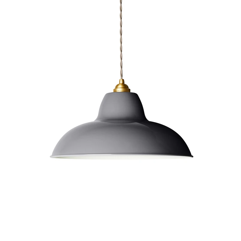 Anglepoise – Original 1227 Midi Wide Brass Pendelleuchte Elephant Grey