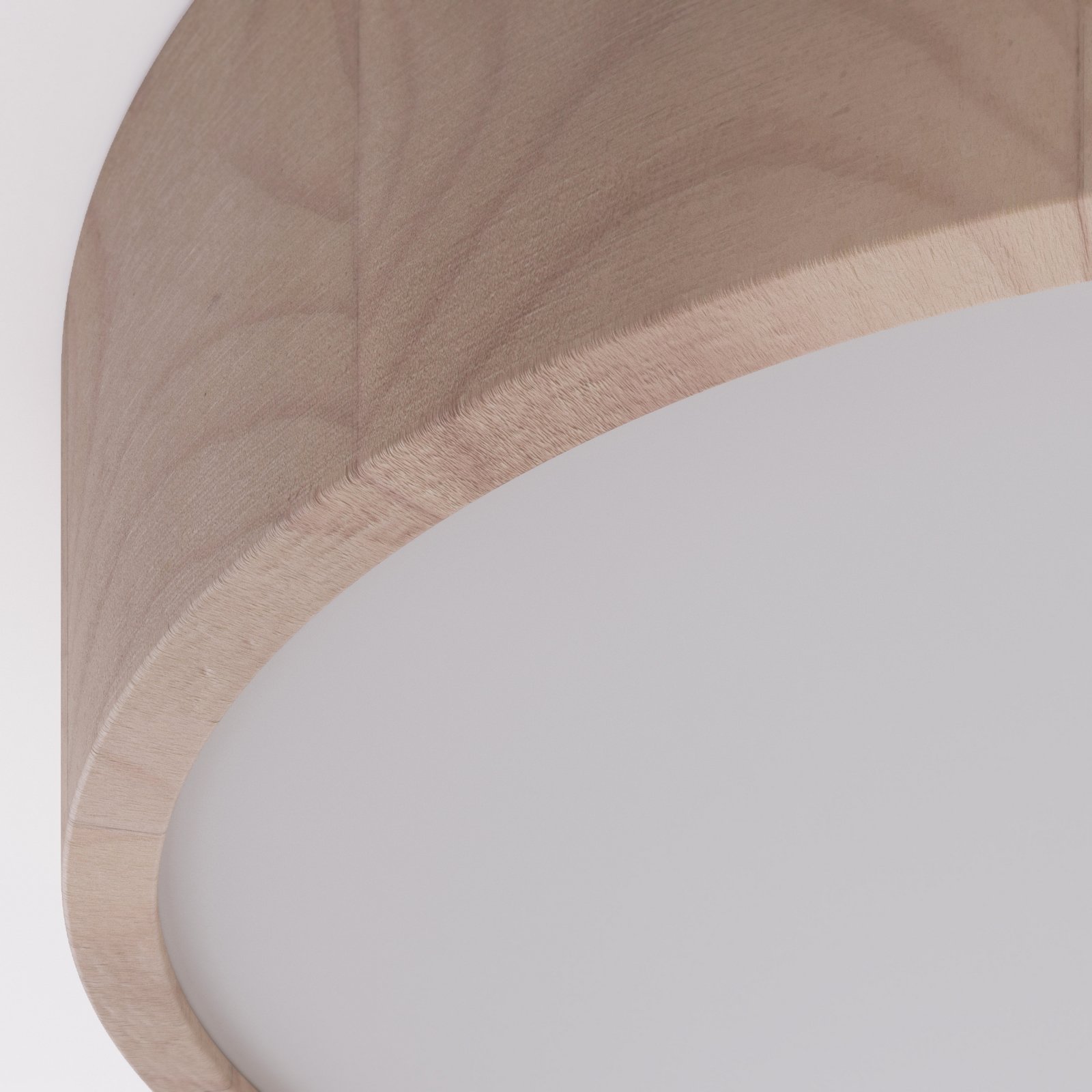 Envostar Kerio ceiling lamp Ø 37 cm natural pine