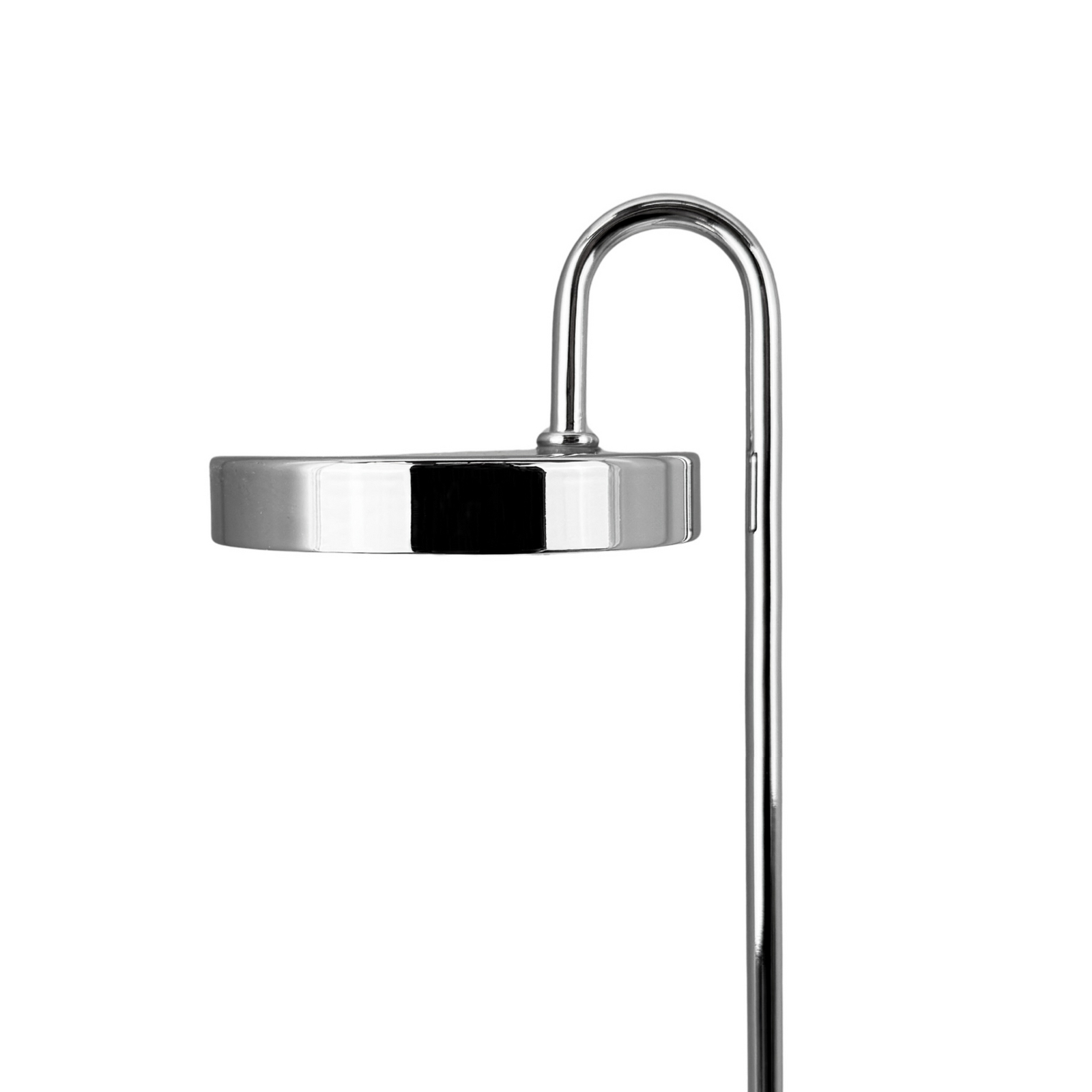 Dyberg Larsen LED-Akku-Tischleuchte MOOVELIGHT, chrom, 35 cm