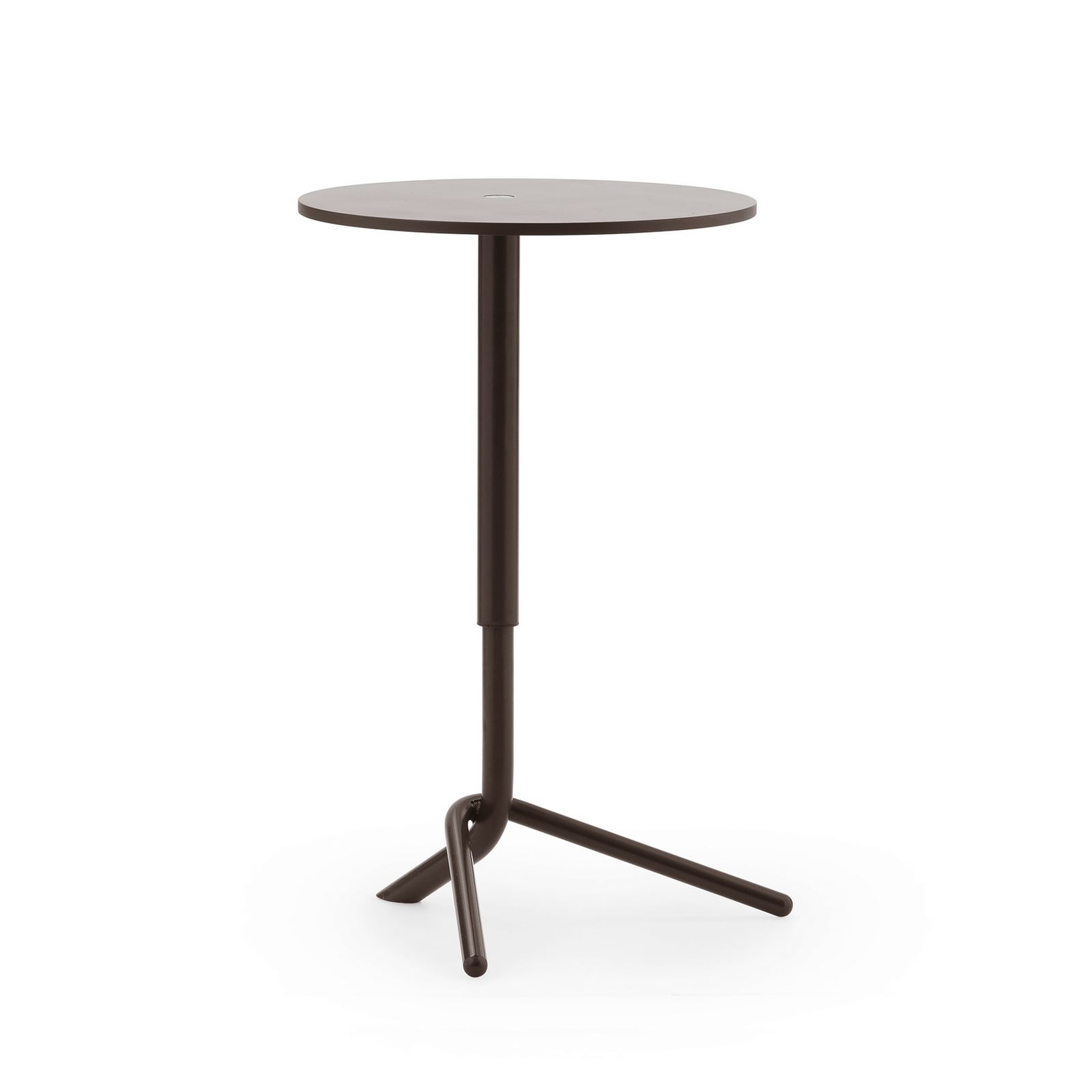 Sivupöytä Lift, tummanruskea, teräs, MDF, korkeus 56,5 cm – Normann Copenhagen