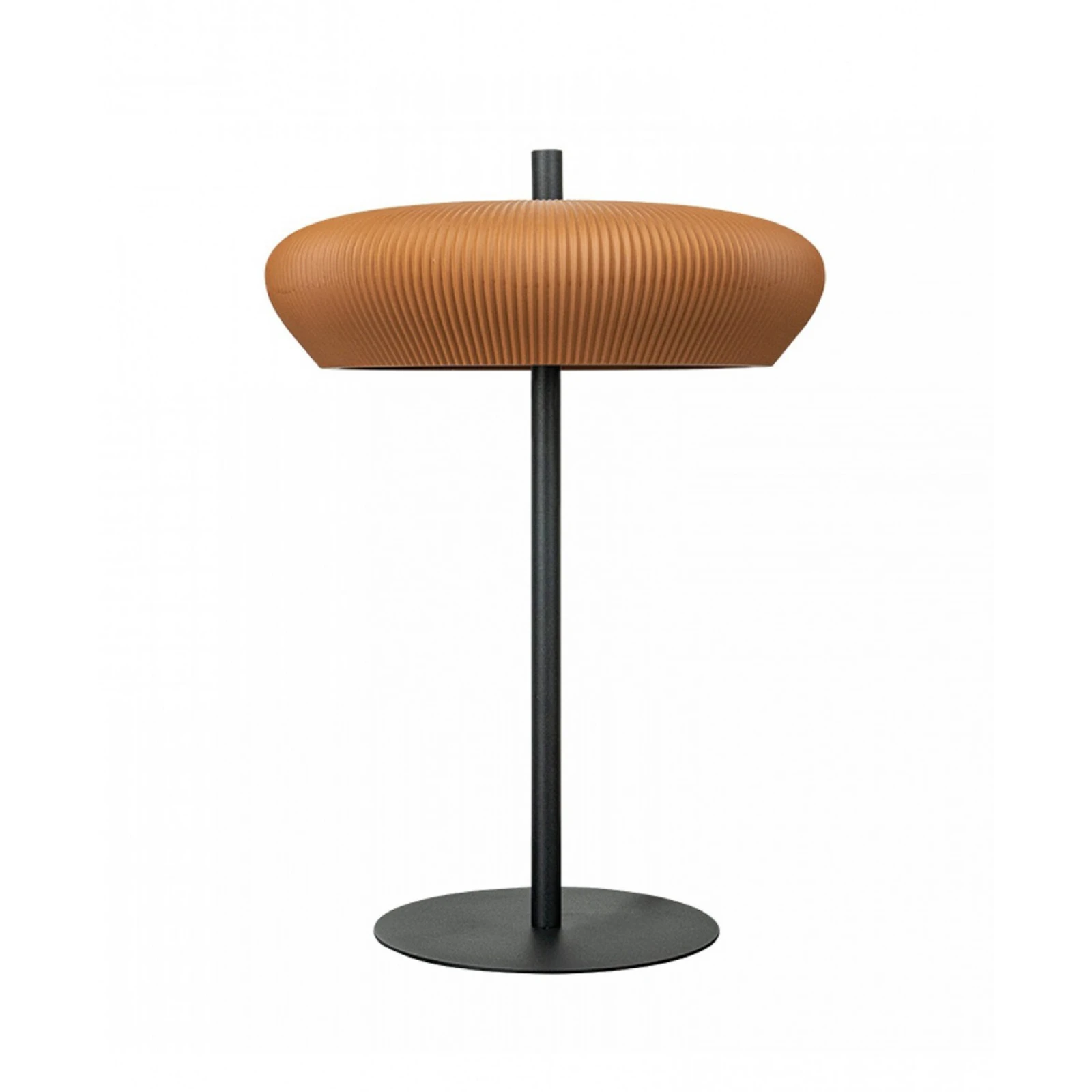Tischlampe 2593, terrakotta/schwarz Höhe 41 cm Ton/Metall G9