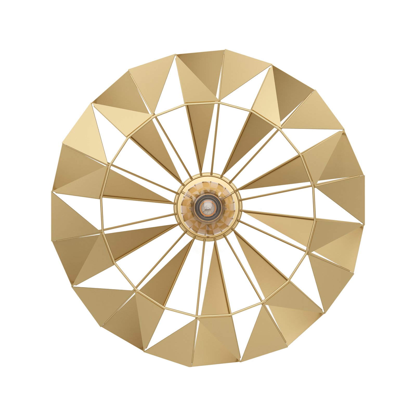 EGLO Carlton mennyezeti lámpa, arany színben