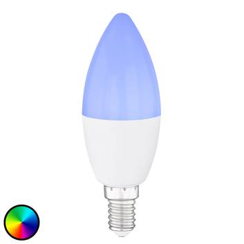 Żarówka świeca LED E14, 4,5W Tuya-Smart RGBW CCT