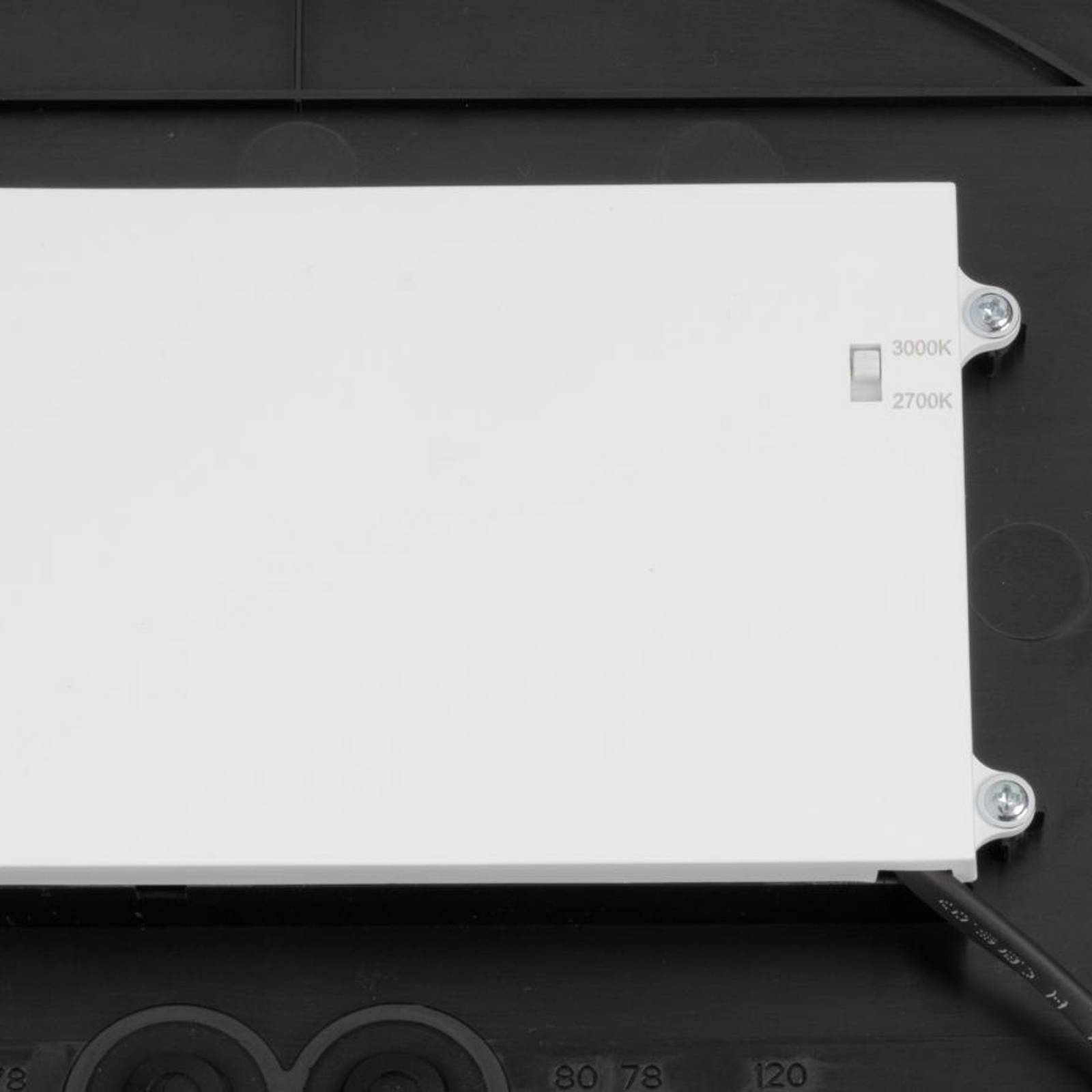 SLV Lampa sufitowa LED Decona, Ø 42 cm, czarno-złota