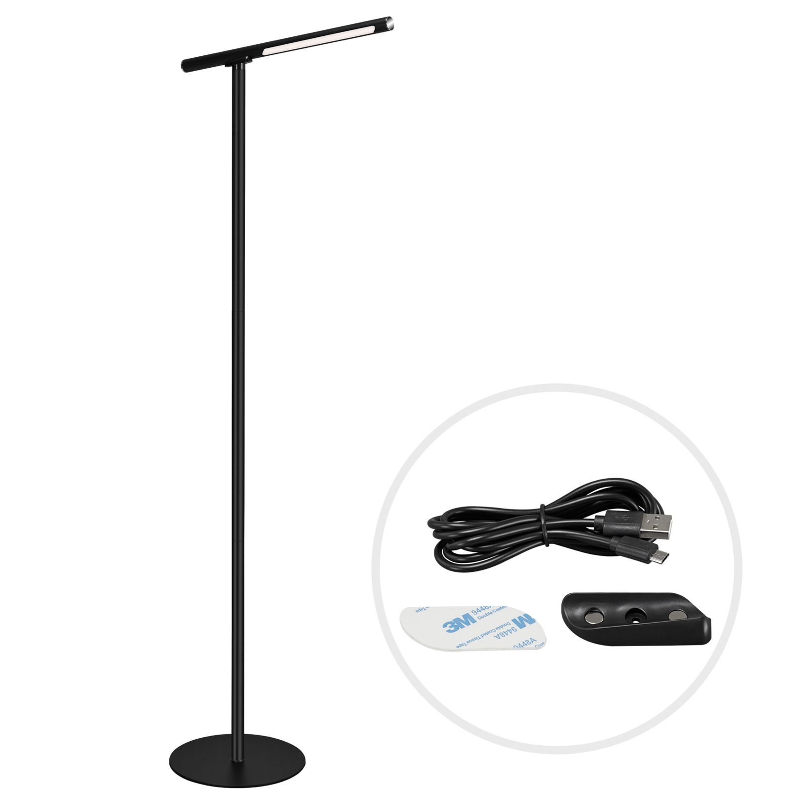 LED-Stehlampe Everywhere, Akku