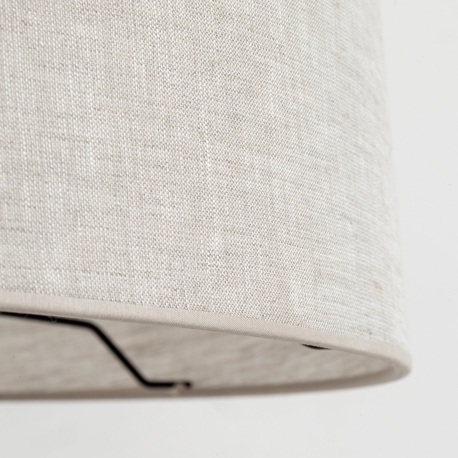 Piantana Walz, color crema, legno, altezza 175 cm, E27