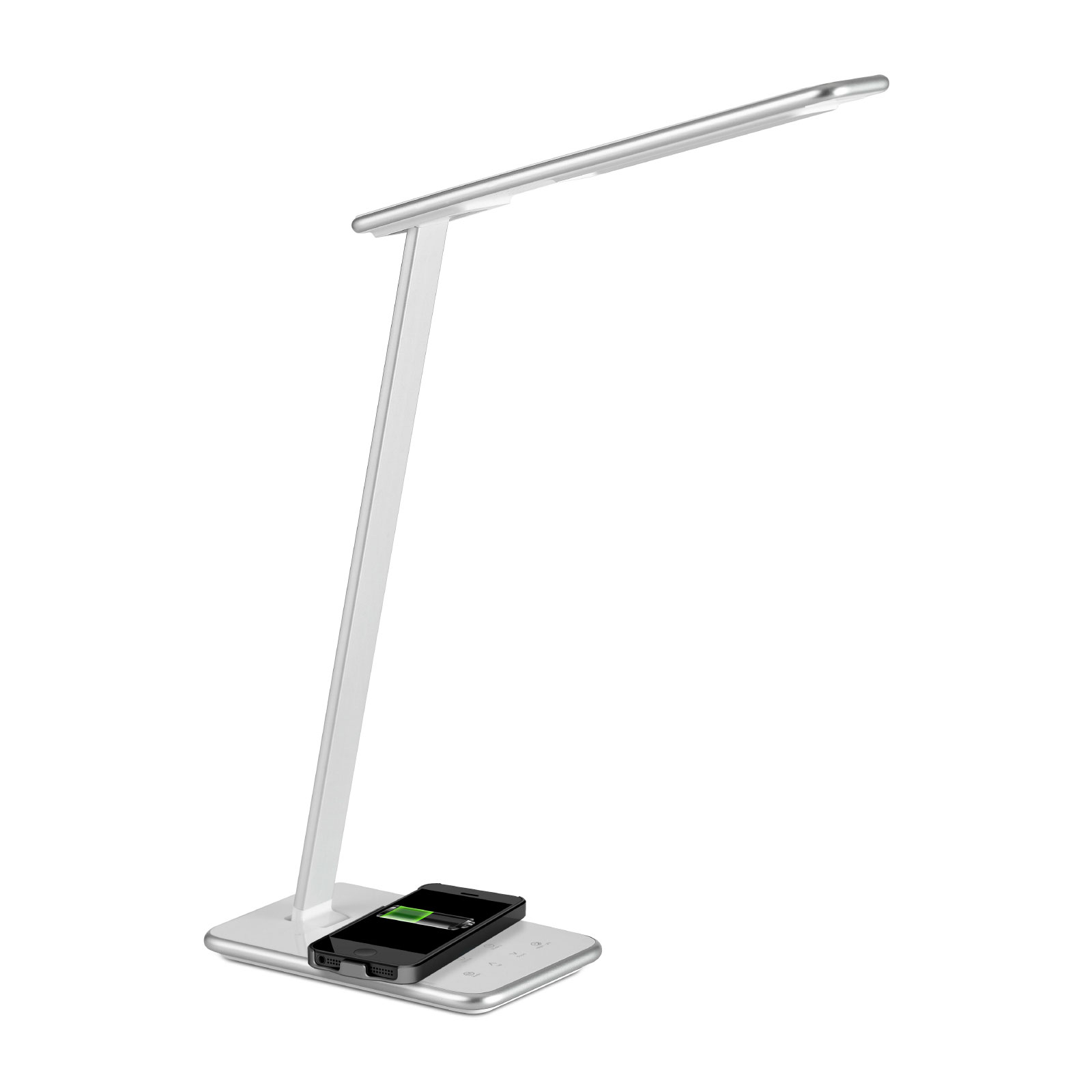 LED-Schreibtischleuchte Orbit mit Induktionsbasis
