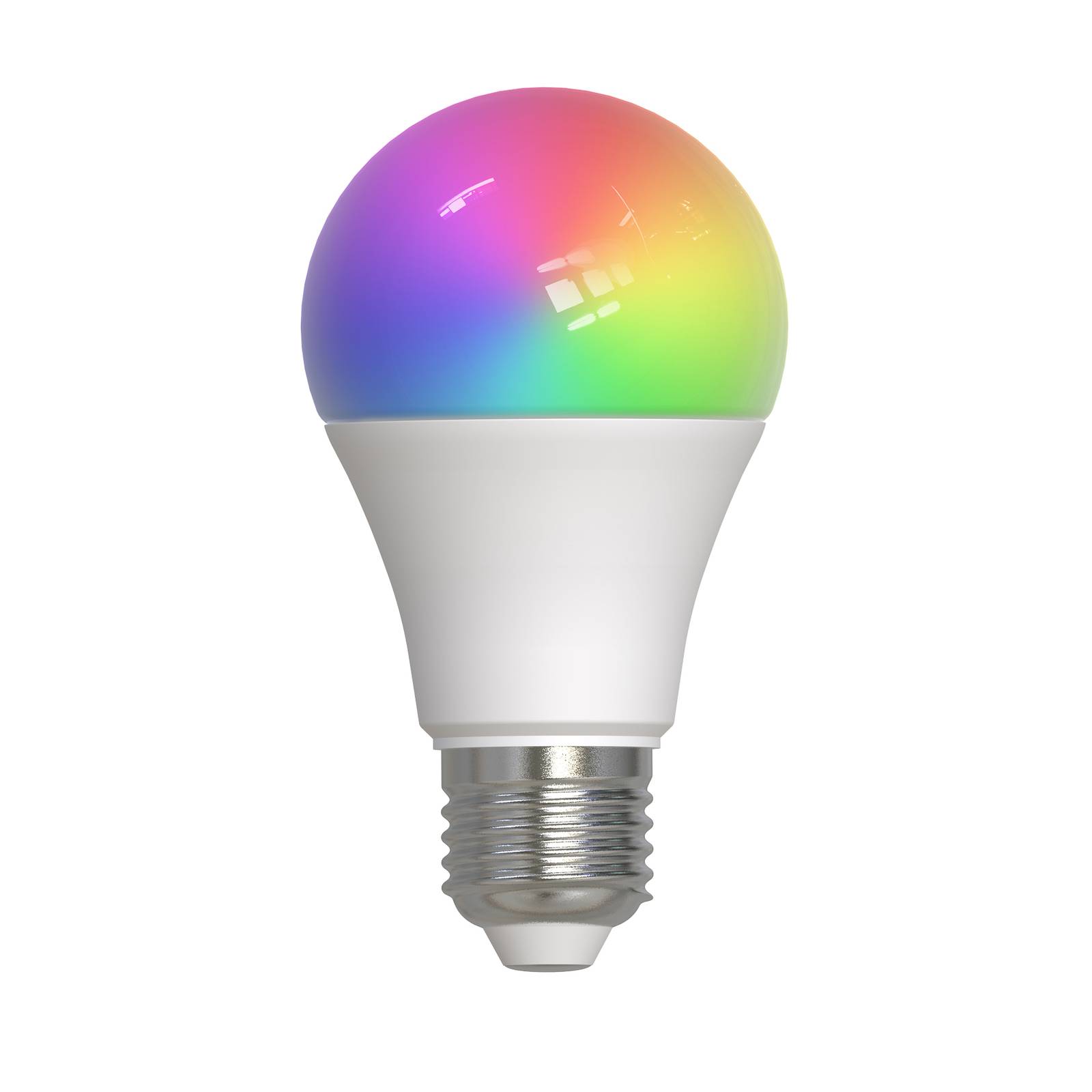 Levně LUUMR Smart LED, E27, A60, 9W, RGB, Tuya, WLAN, matný, CCT