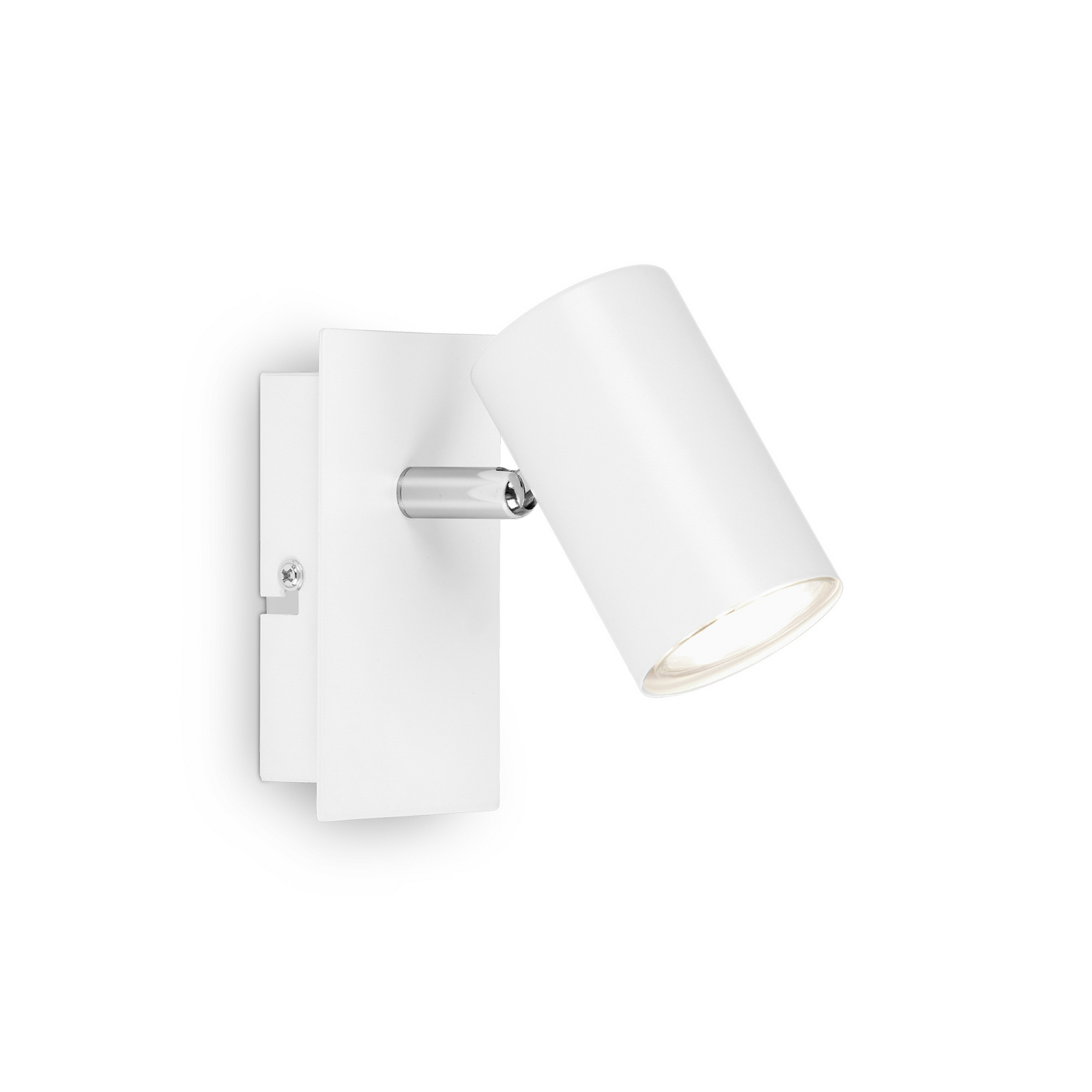 Wandlamp Isil A, wit, 1-lamp, metaal, draaibaar