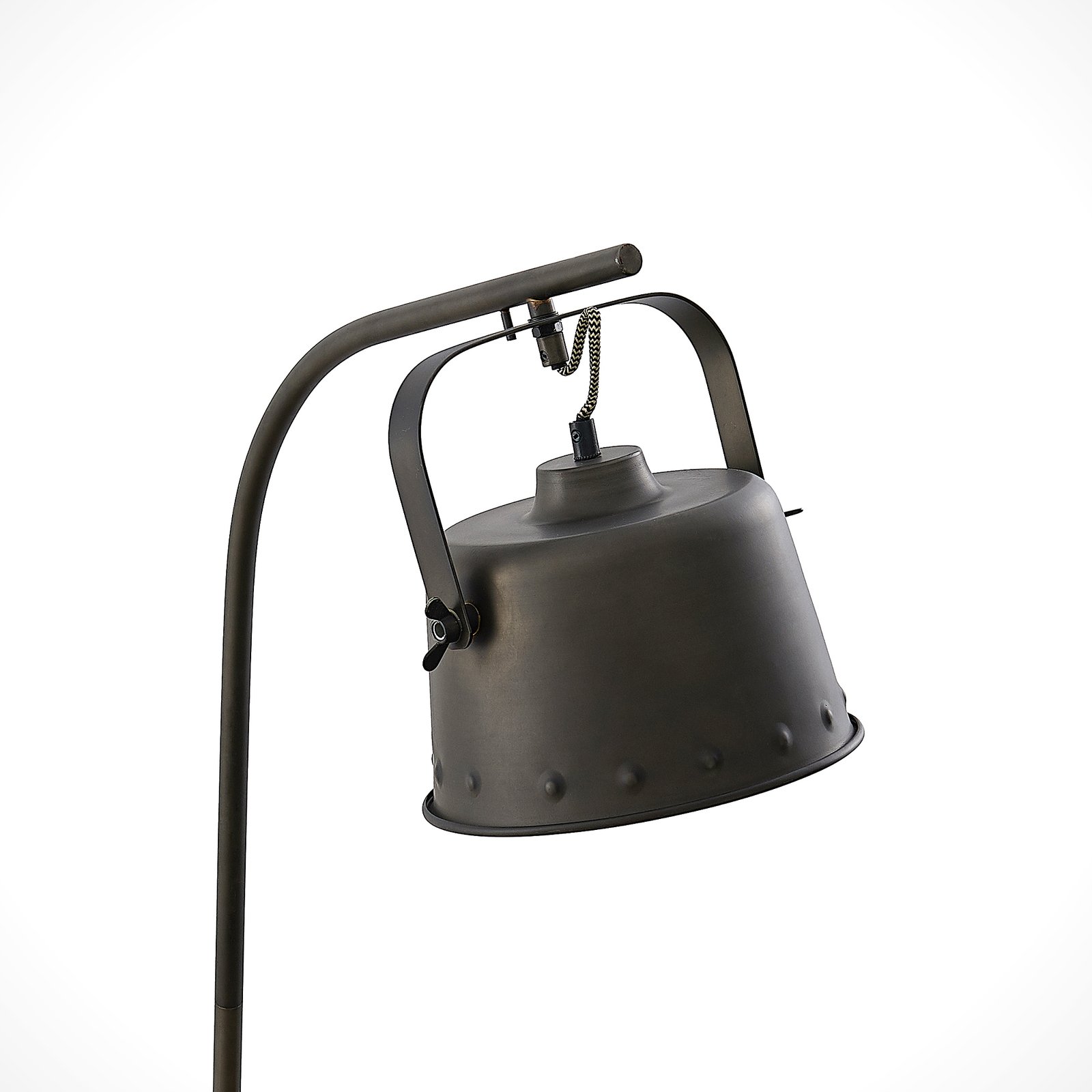 Rubinjo Stehleuchte Wood/Black - Lindby