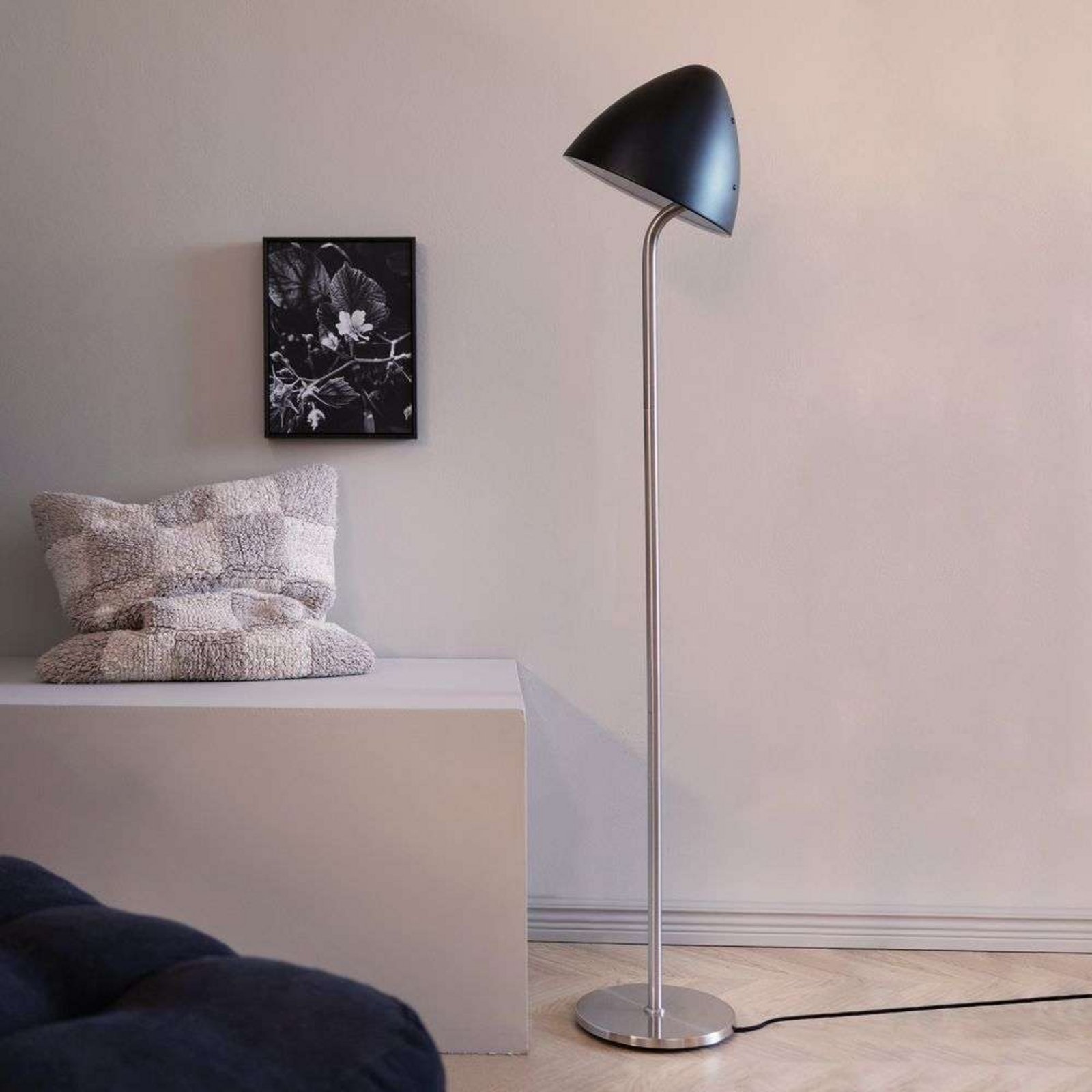 Oulu Lampadar Black/Brushed Steel - DybergLarsen