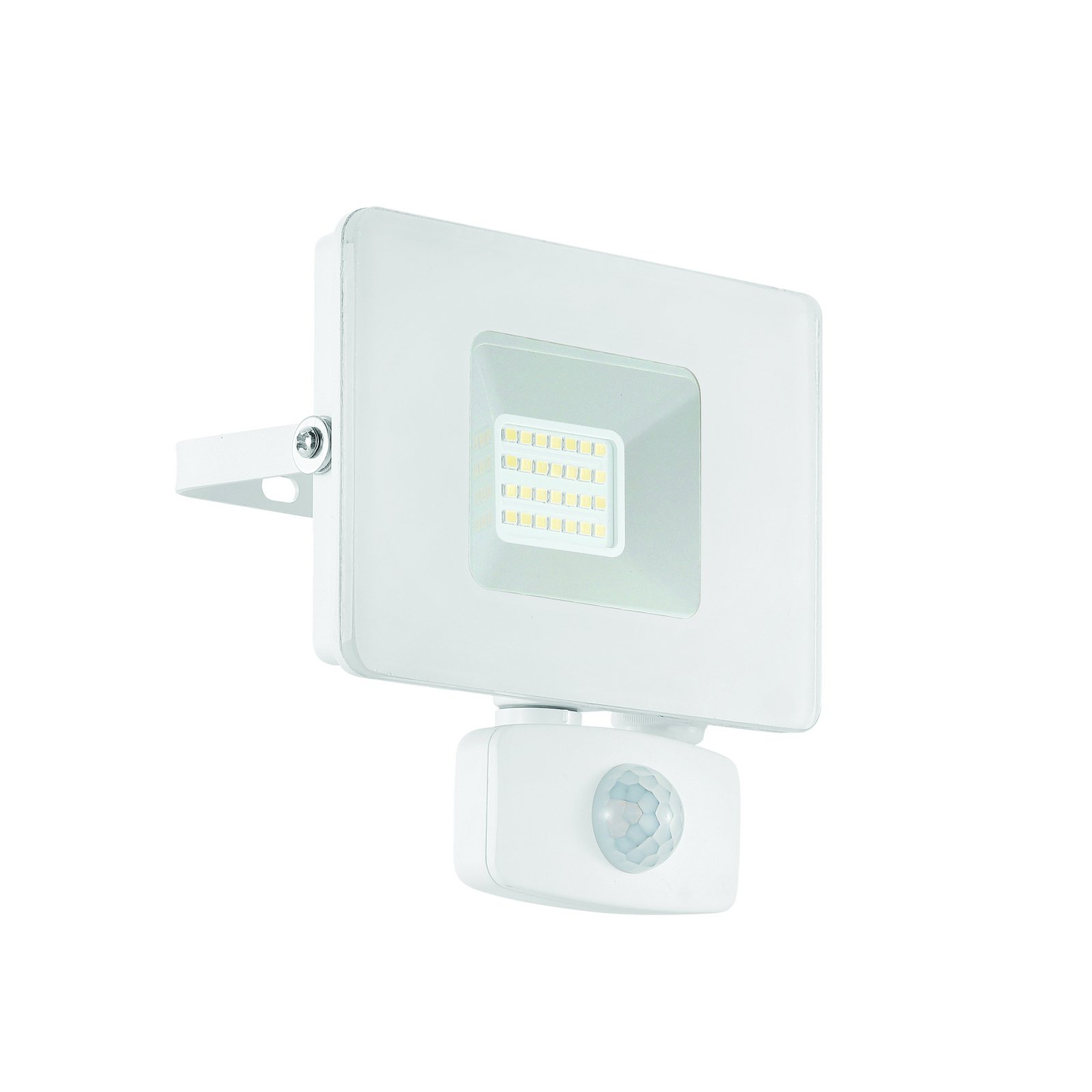 Foco de exterior LED Faedo 3, sensor, blanco, 20W