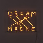 SELETTI Dream-Madre LED-Deko-Wandleuchte, gelb