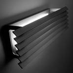 Bover Lineana H - LED outdoor wall lamp with slats