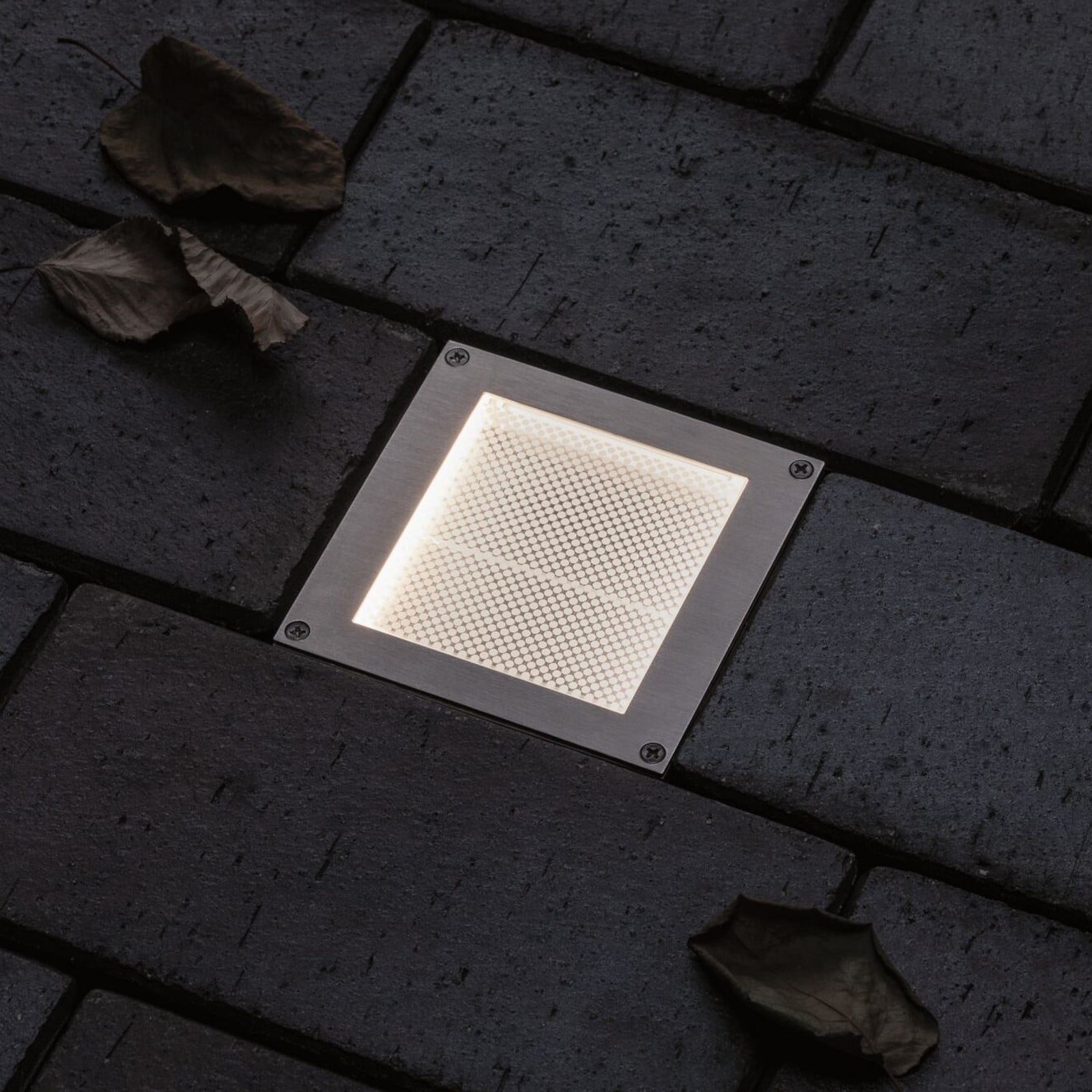Luz embutida Paulmann Brick LED, ZigBee, 10x10 cm